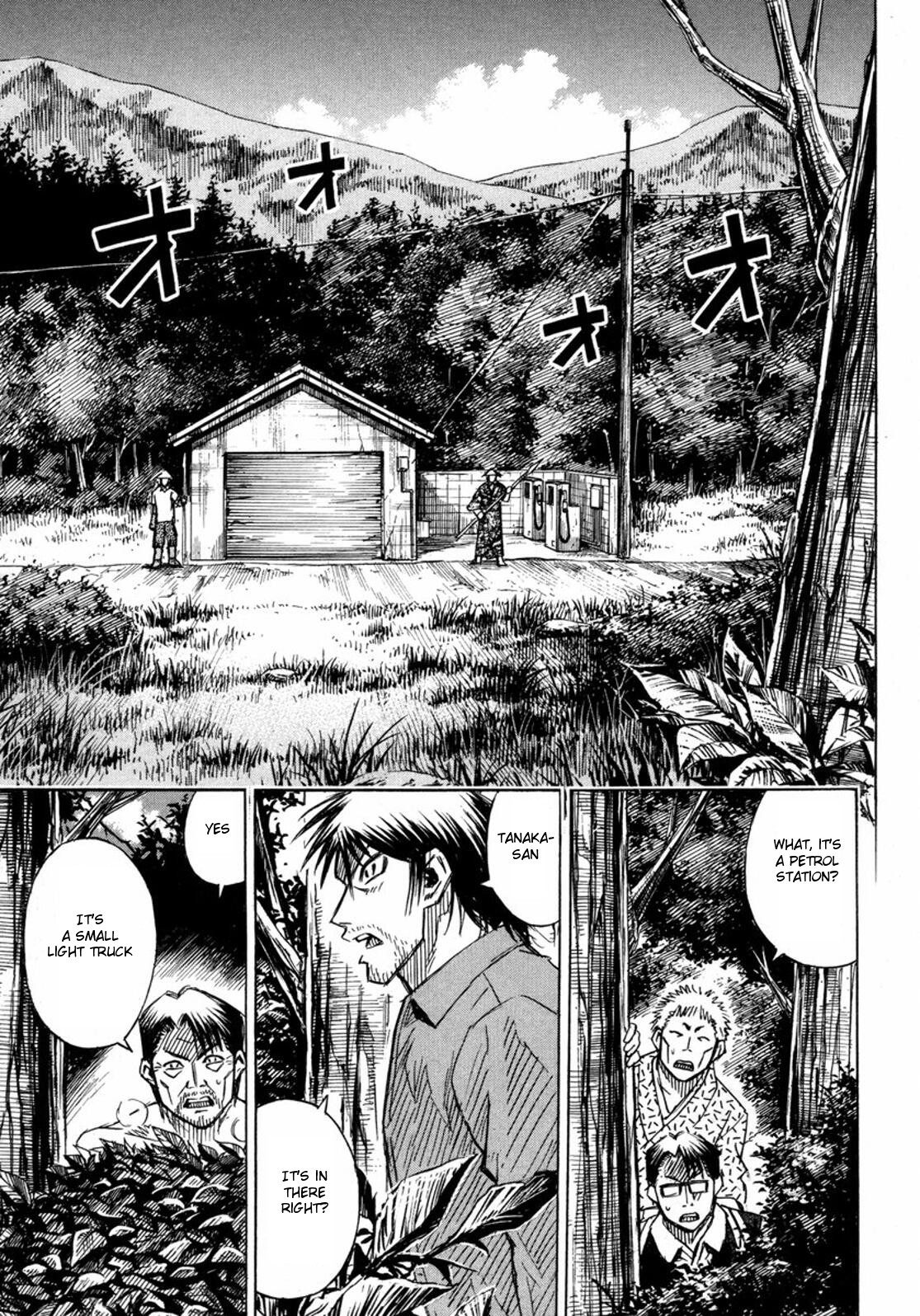 Higanjima Chapter 229 page 11 - Chapter 229: Garage