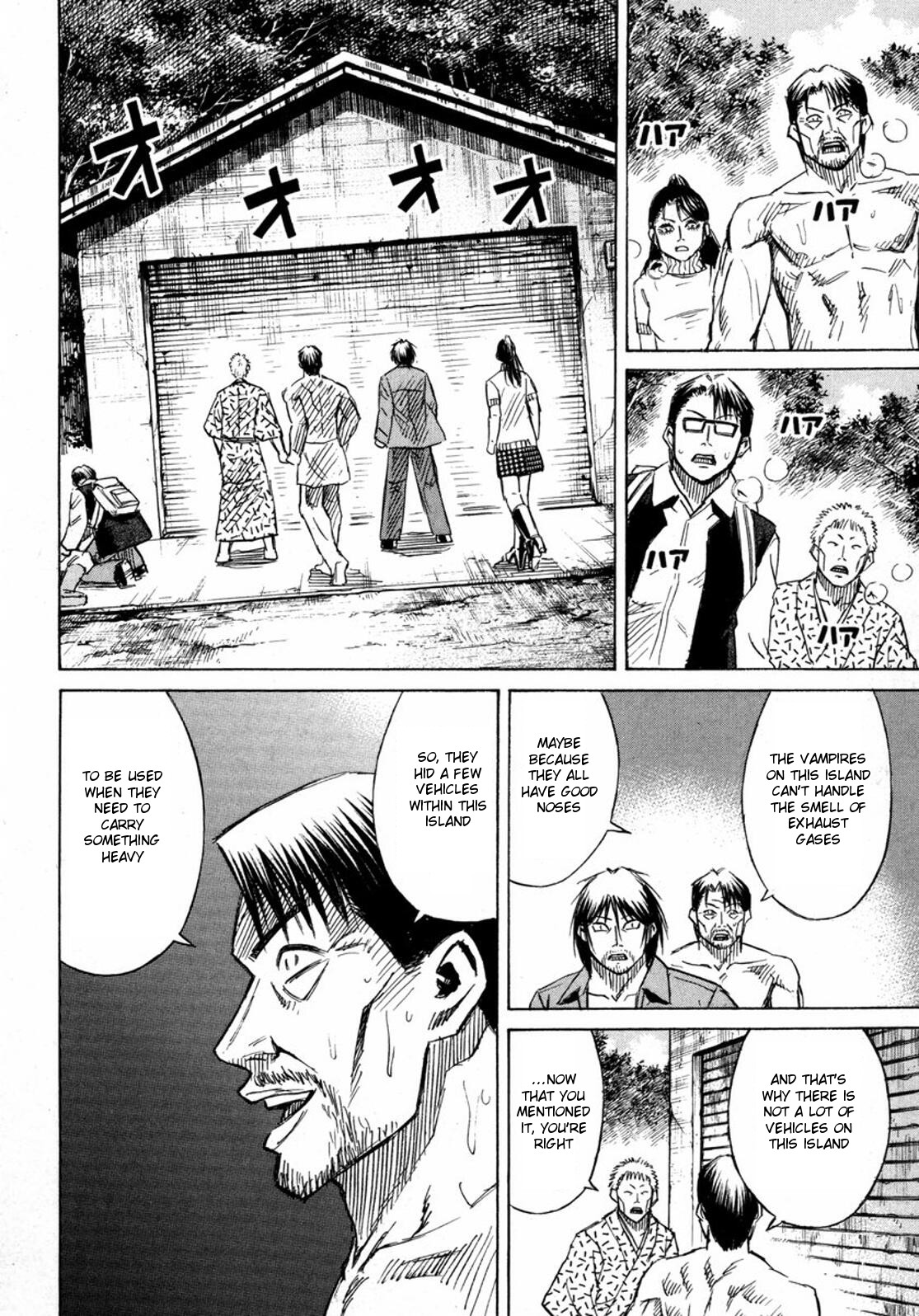 Higanjima Chapter 229 page 14 - Chapter 229: Garage