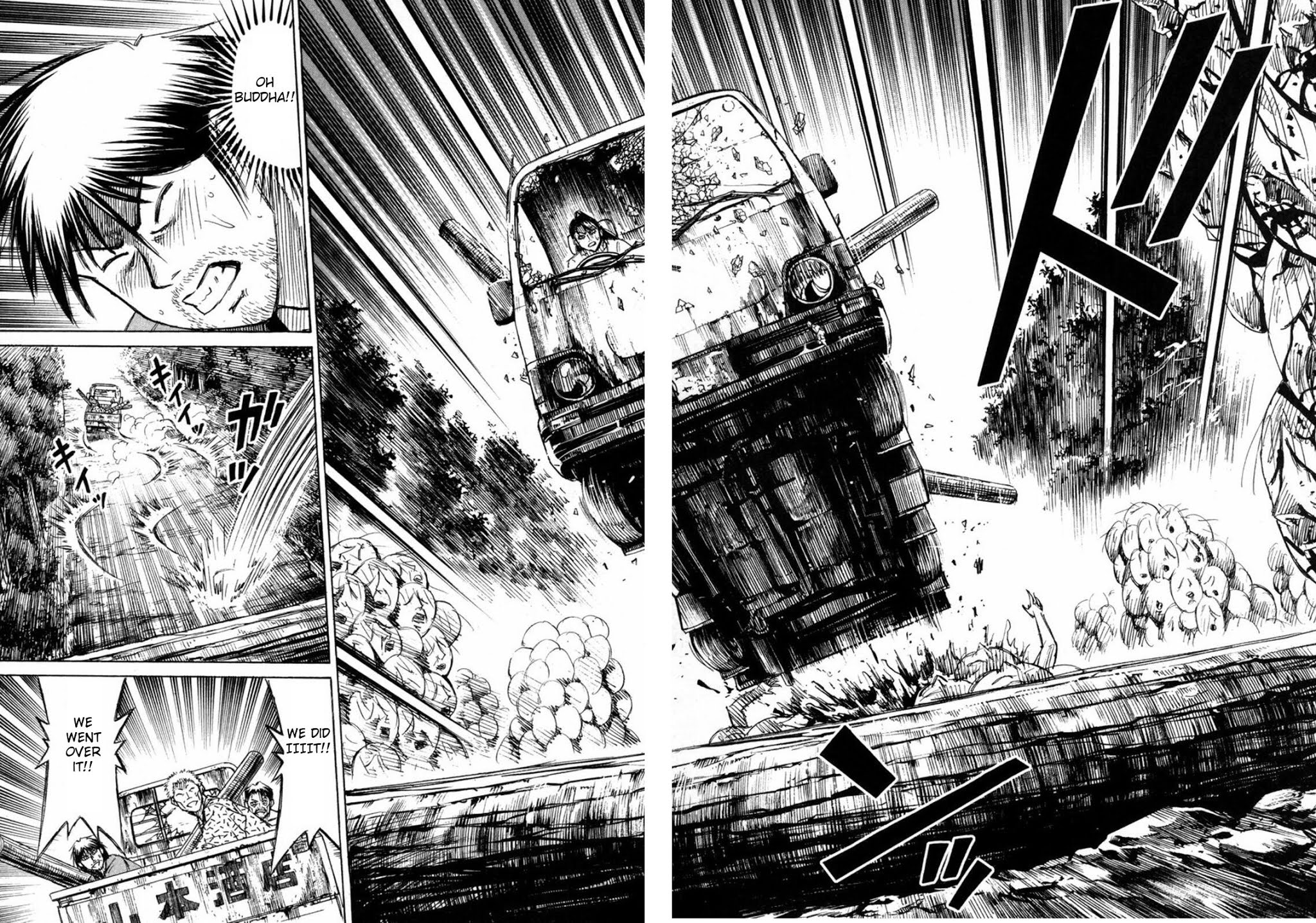 Higanjima Chapter 231 page 12 - Chapter 231: Jump