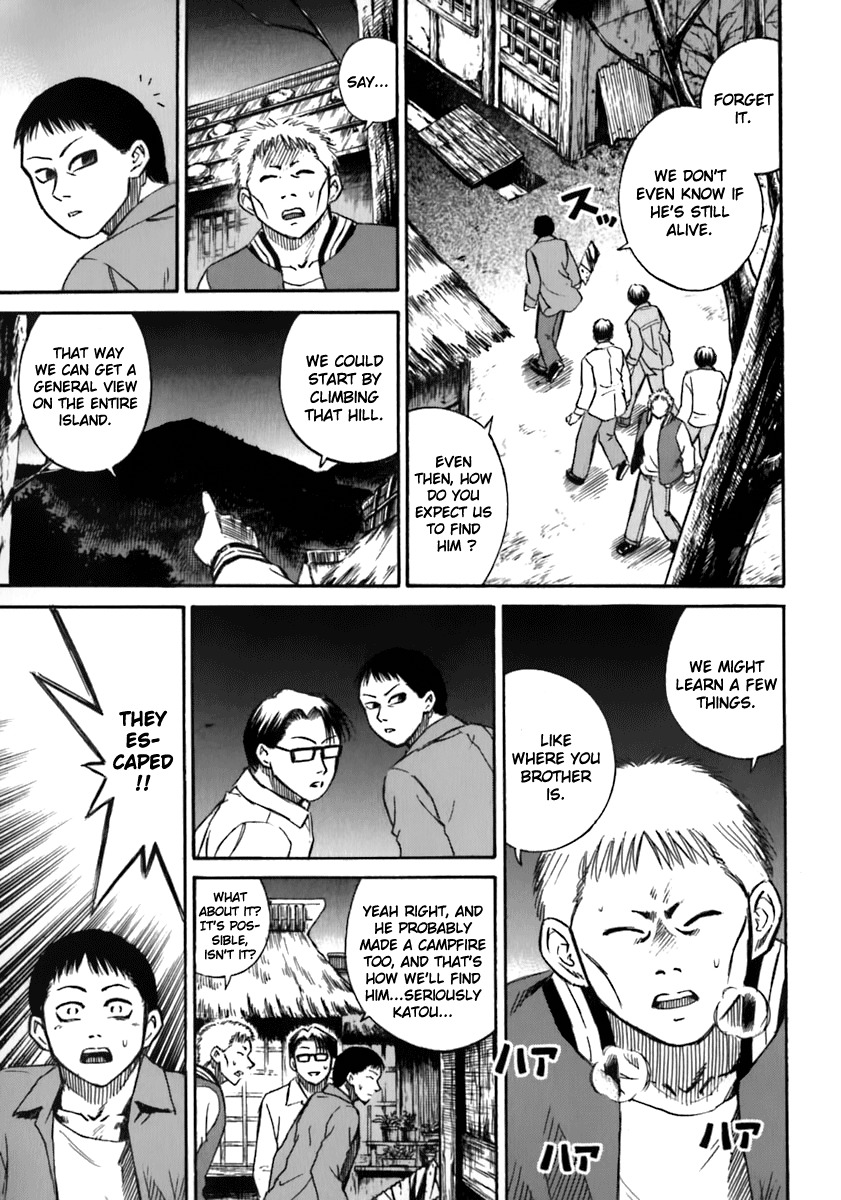 Higanjima Chapter 24 page 10 - Chapter 24: Escape
