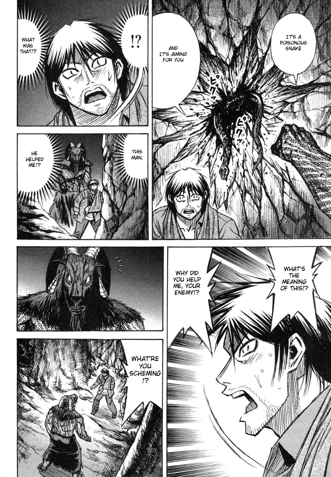 Higanjima Chapter 242 page 10 - Chapter 242: Full Stomach Old Geezer