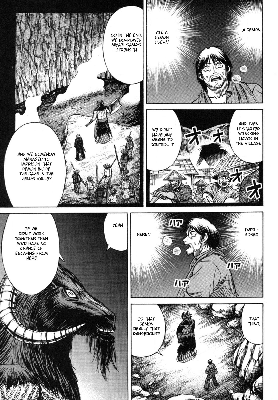 Higanjima Chapter 242 page 13 - Chapter 242: Full Stomach Old Geezer