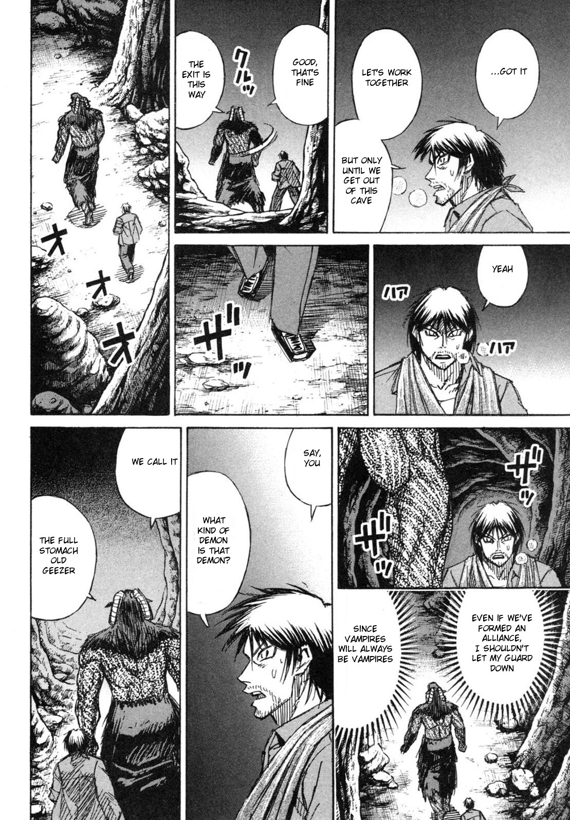 Higanjima Chapter 242 page 14 - Chapter 242: Full Stomach Old Geezer