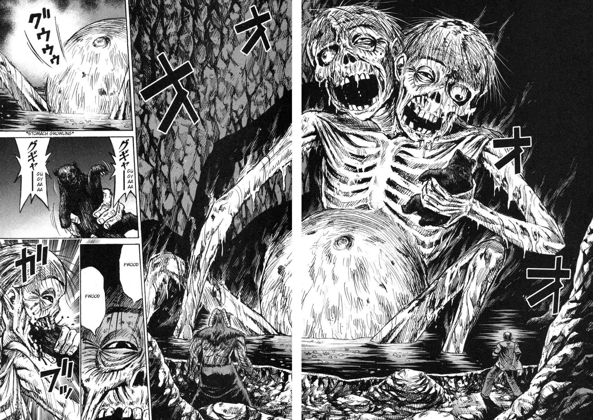 Higanjima Chapter 242 page 18 - Chapter 242: Full Stomach Old Geezer