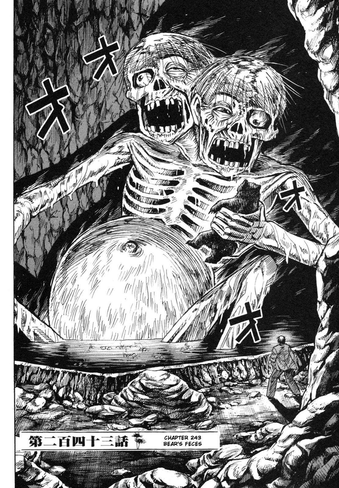 Higanjima Chapter 243 page 2 - Chapter 243: Bear's Feces