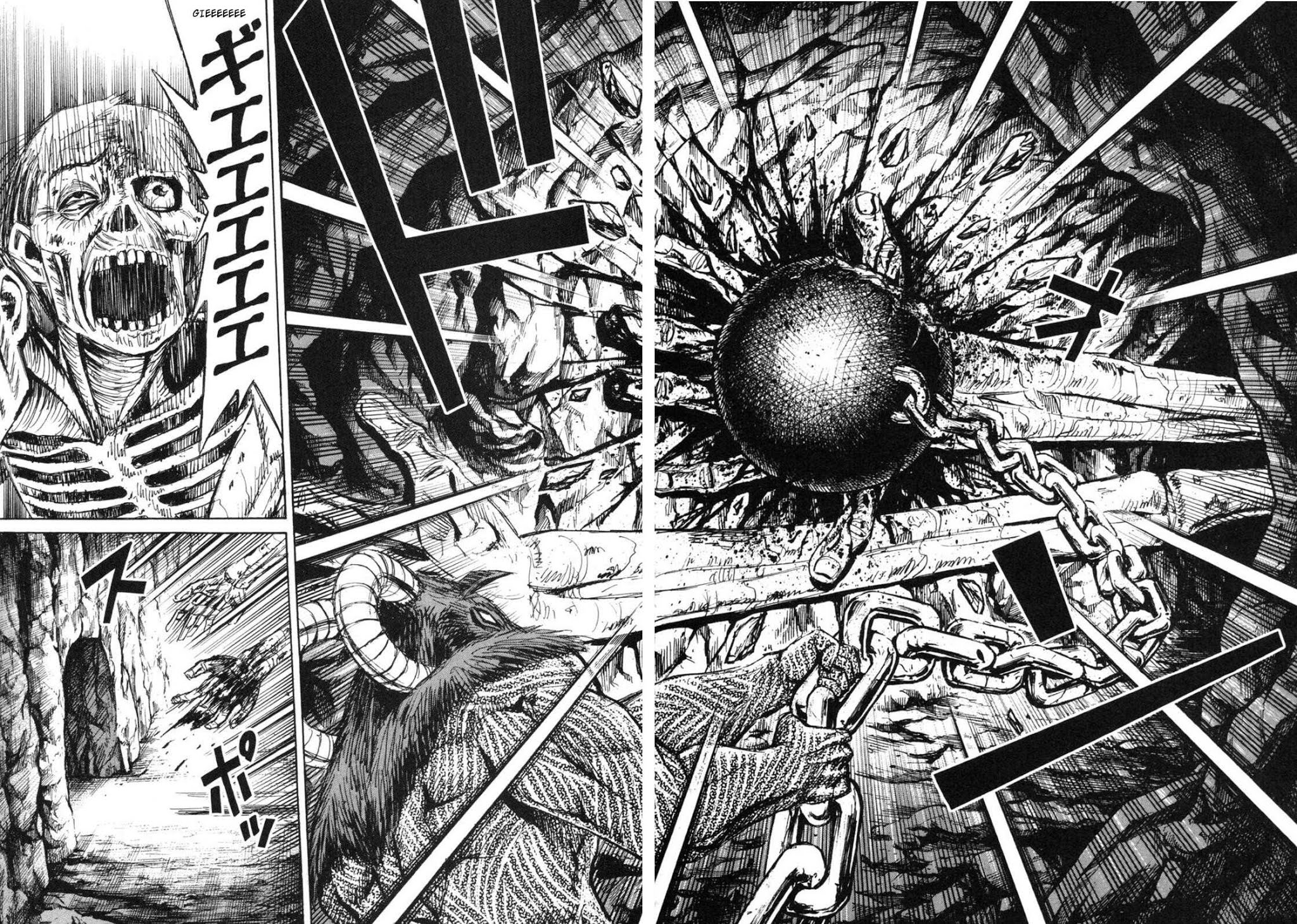 Higanjima Chapter 246 page 18 - Chapter 246: The Two Weapons