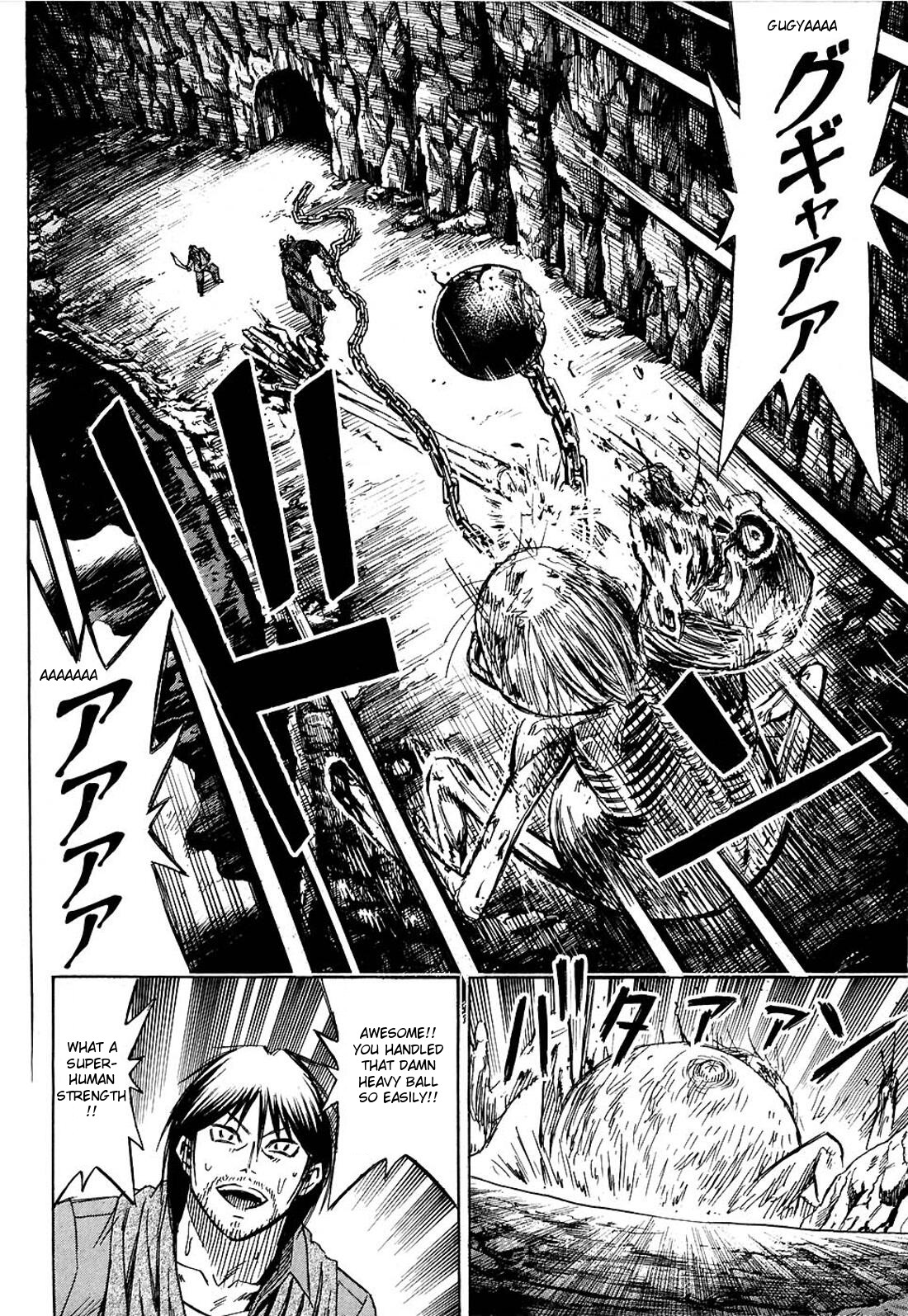 Higanjima Chapter 247 page 14 - Chapter 247: Iron Ball