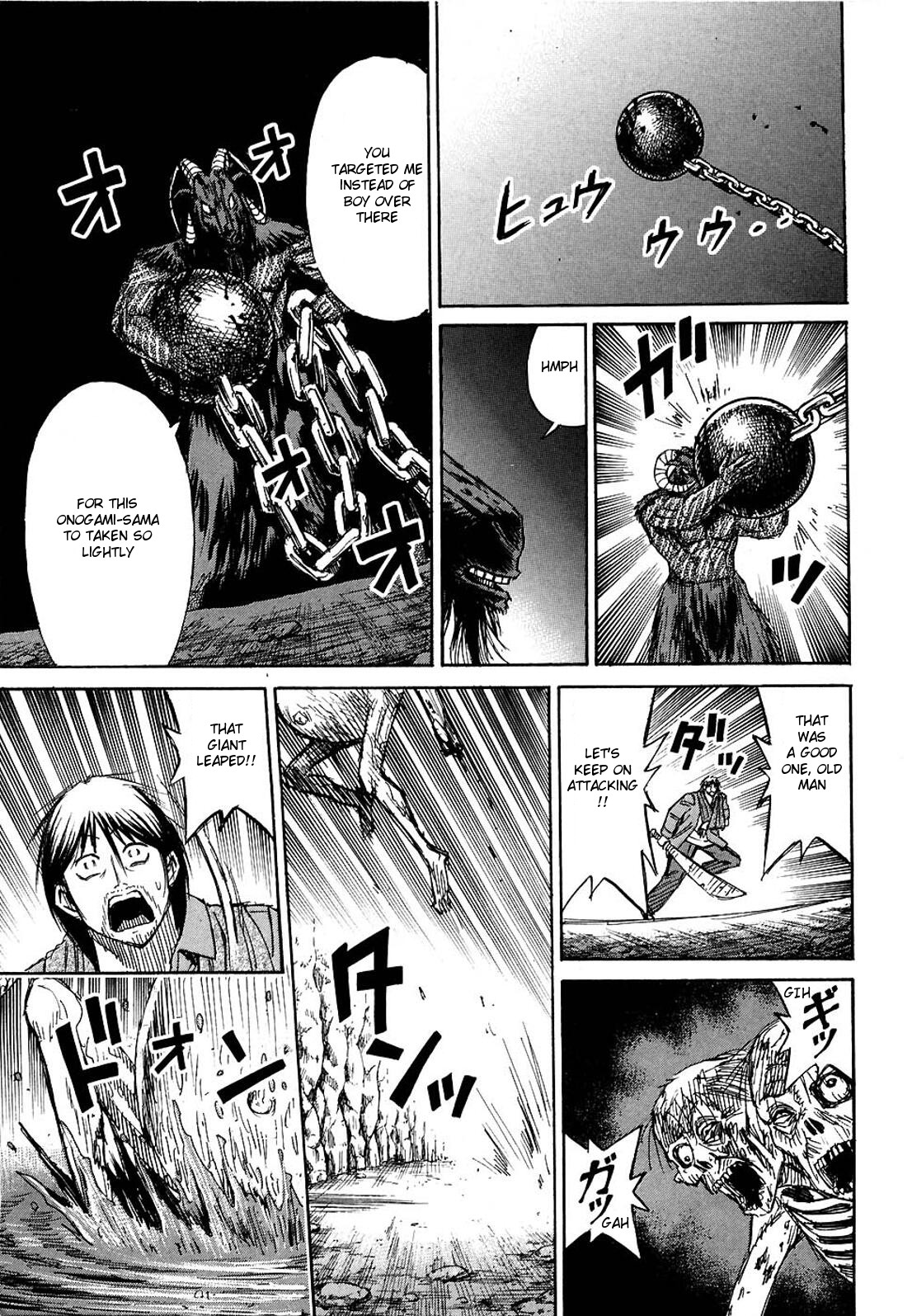 Higanjima Chapter 247 page 15 - Chapter 247: Iron Ball