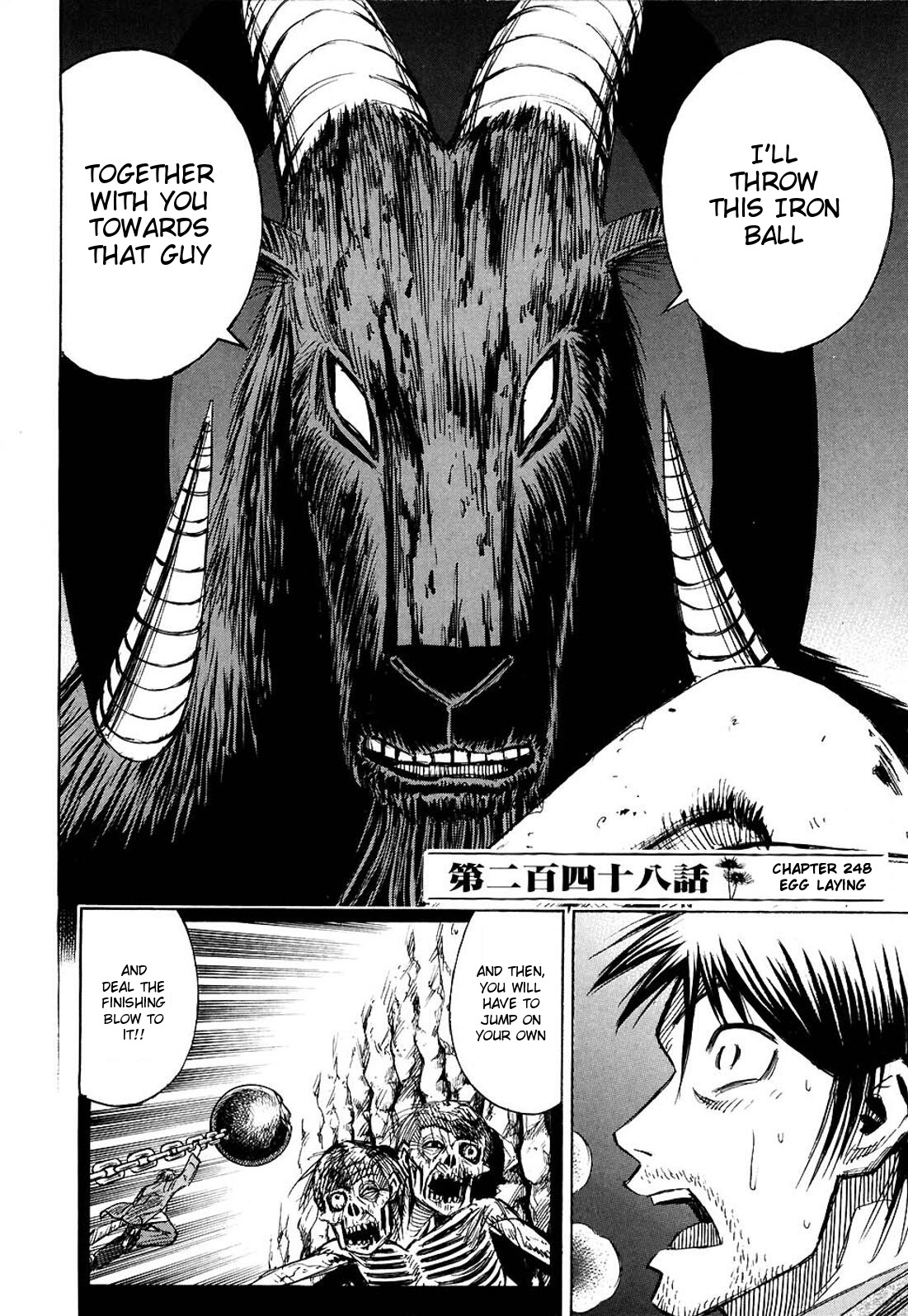Higanjima Chapter 248 page 2 - Chapter 248: Egg Laying