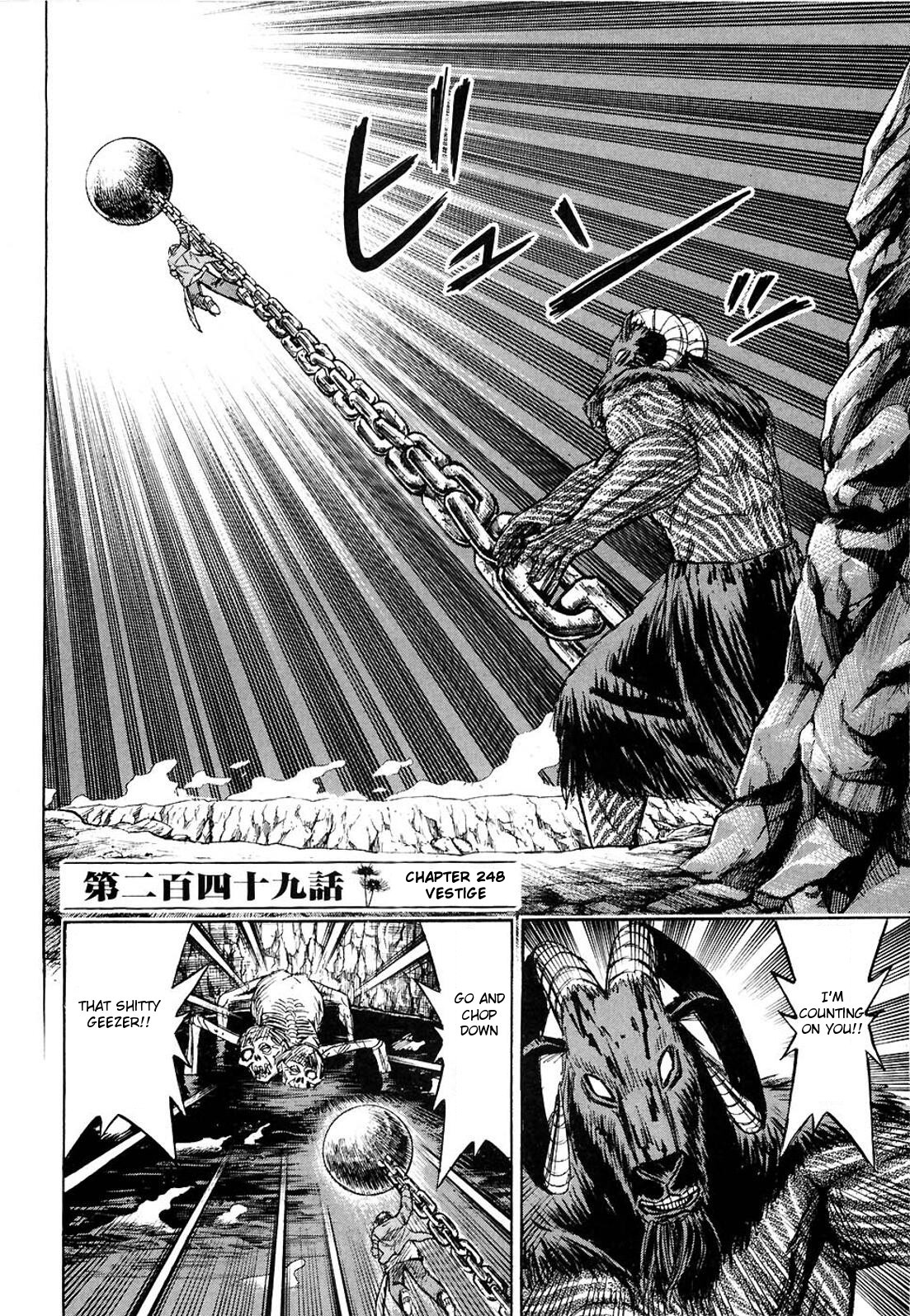 Higanjima Chapter 249 page 2 - Chapter 249: Vestige