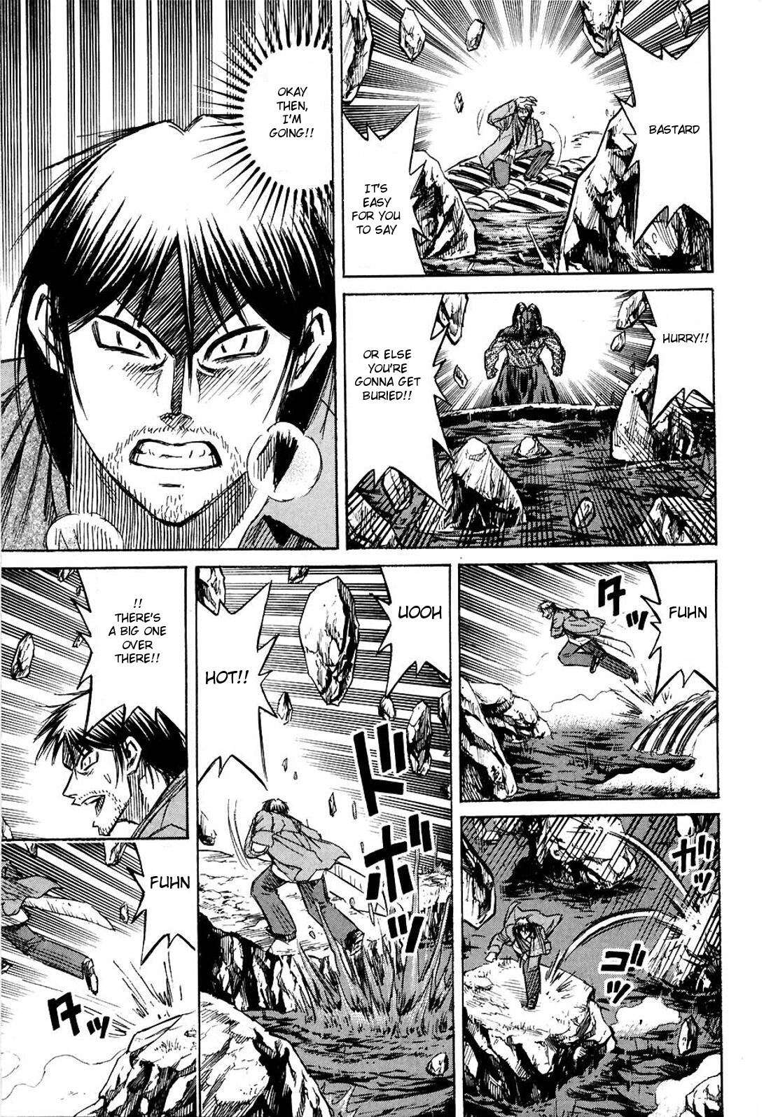 Higanjima Chapter 250 page 15 - Chapter 250: Cave-in