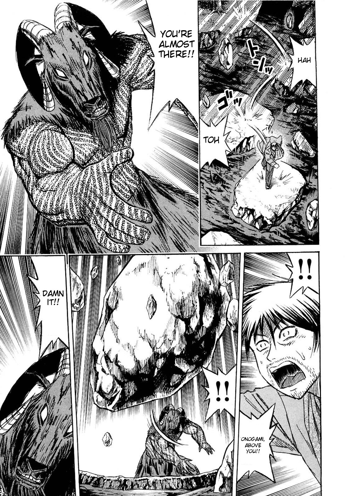 Higanjima Chapter 250 page 17 - Chapter 250: Cave-in