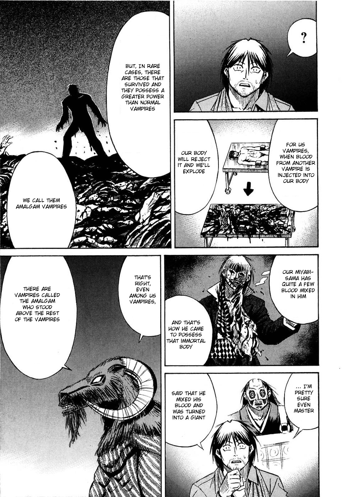 Higanjima Chapter 252 page 13 - Chapter 252: Amalgam