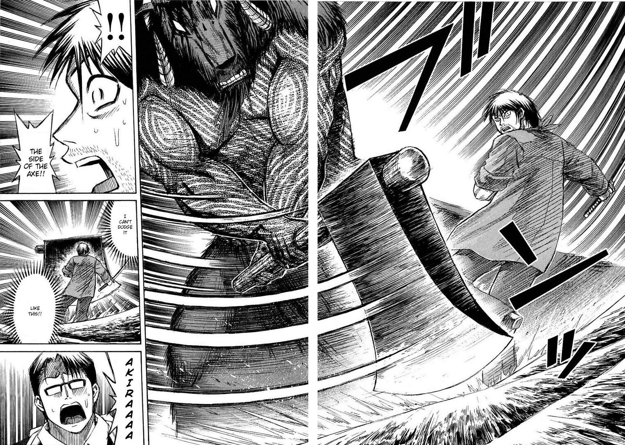 Higanjima Chapter 256 page 17 - Chapter 256: Onogami's Aim