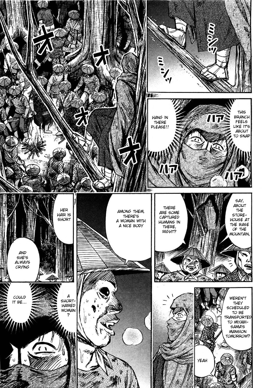 Higanjima Chapter 262 page 12 - Chapter 262: On Top Of A Tree