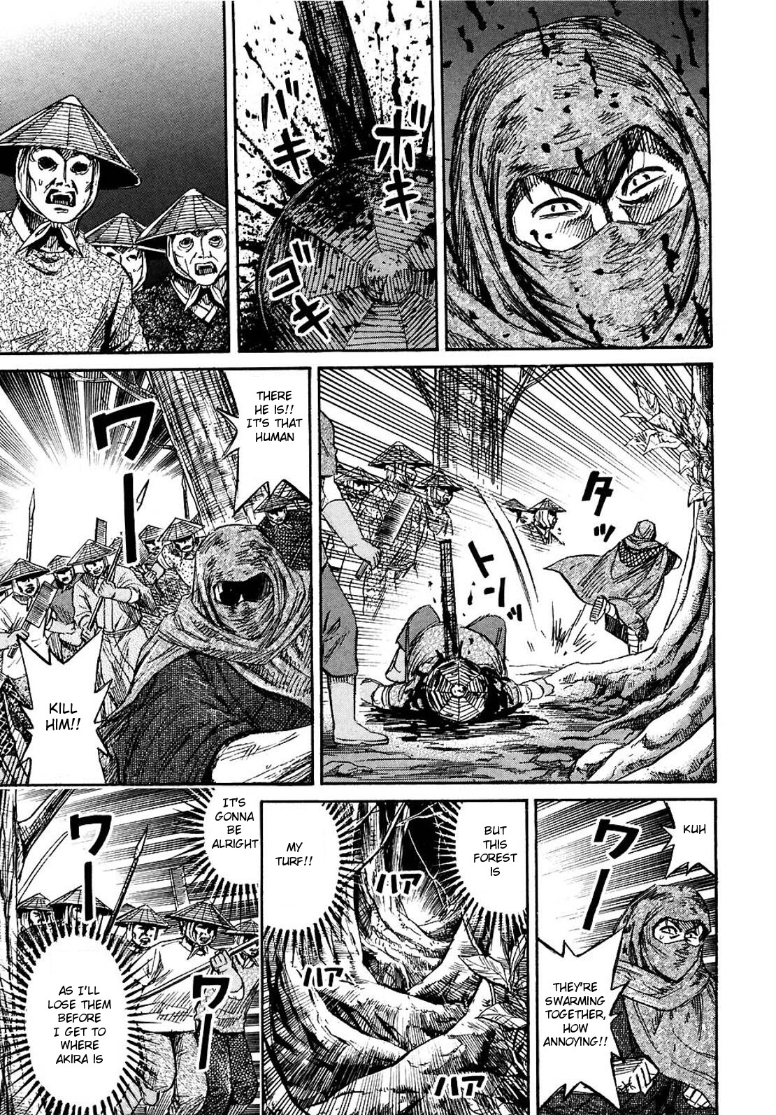 Higanjima Chapter 262 page 18 - Chapter 262: On Top Of A Tree