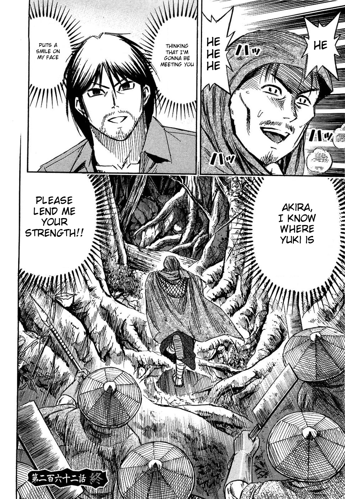 Higanjima Chapter 262 page 19 - Chapter 262: On Top Of A Tree
