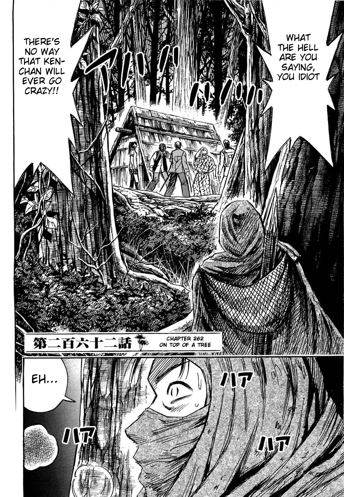Higanjima Chapter 262 page 2 - Chapter 262: On Top Of A Tree