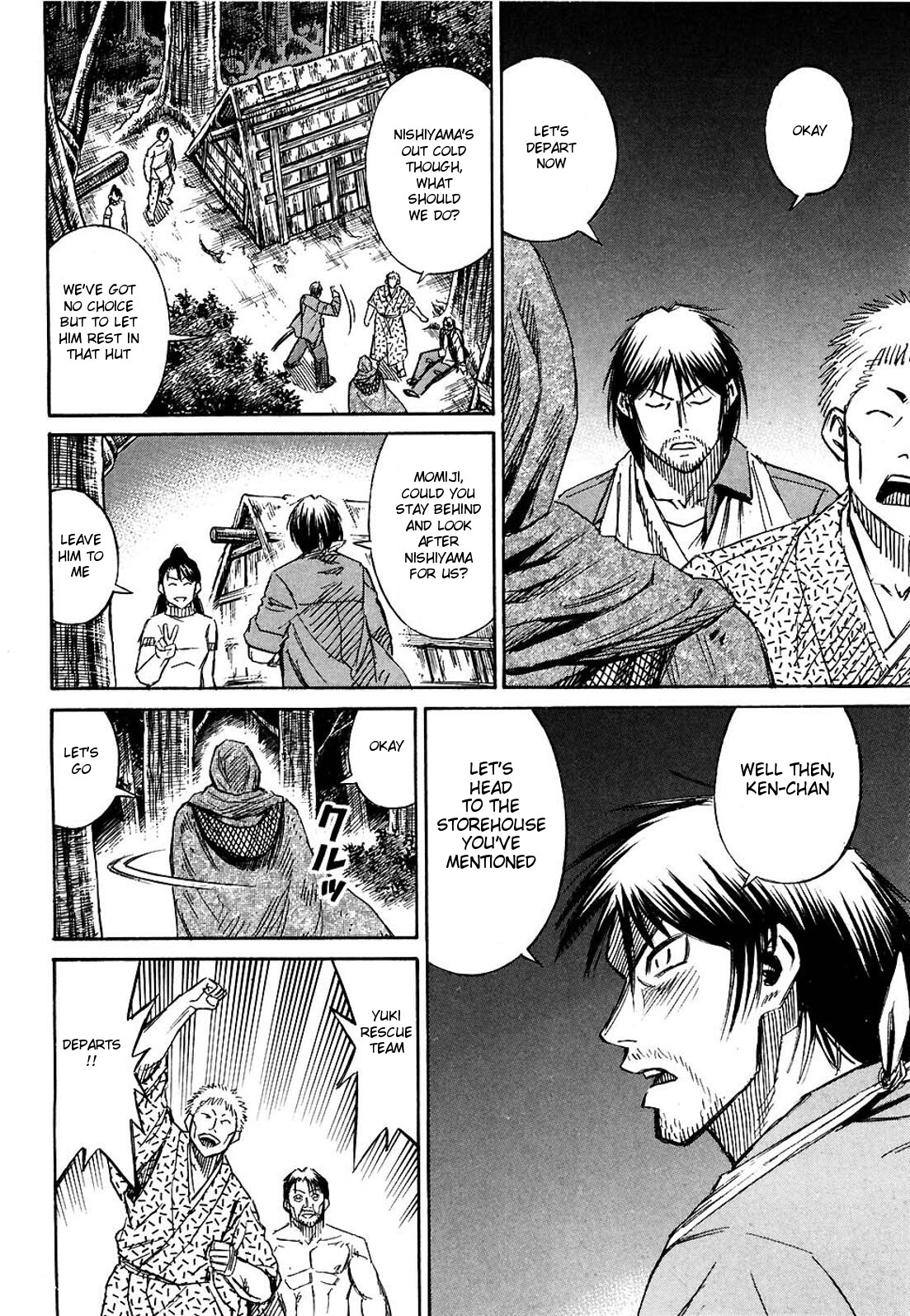 Higanjima Chapter 265 page 4 - Chapter 265: Dark Red Eyes