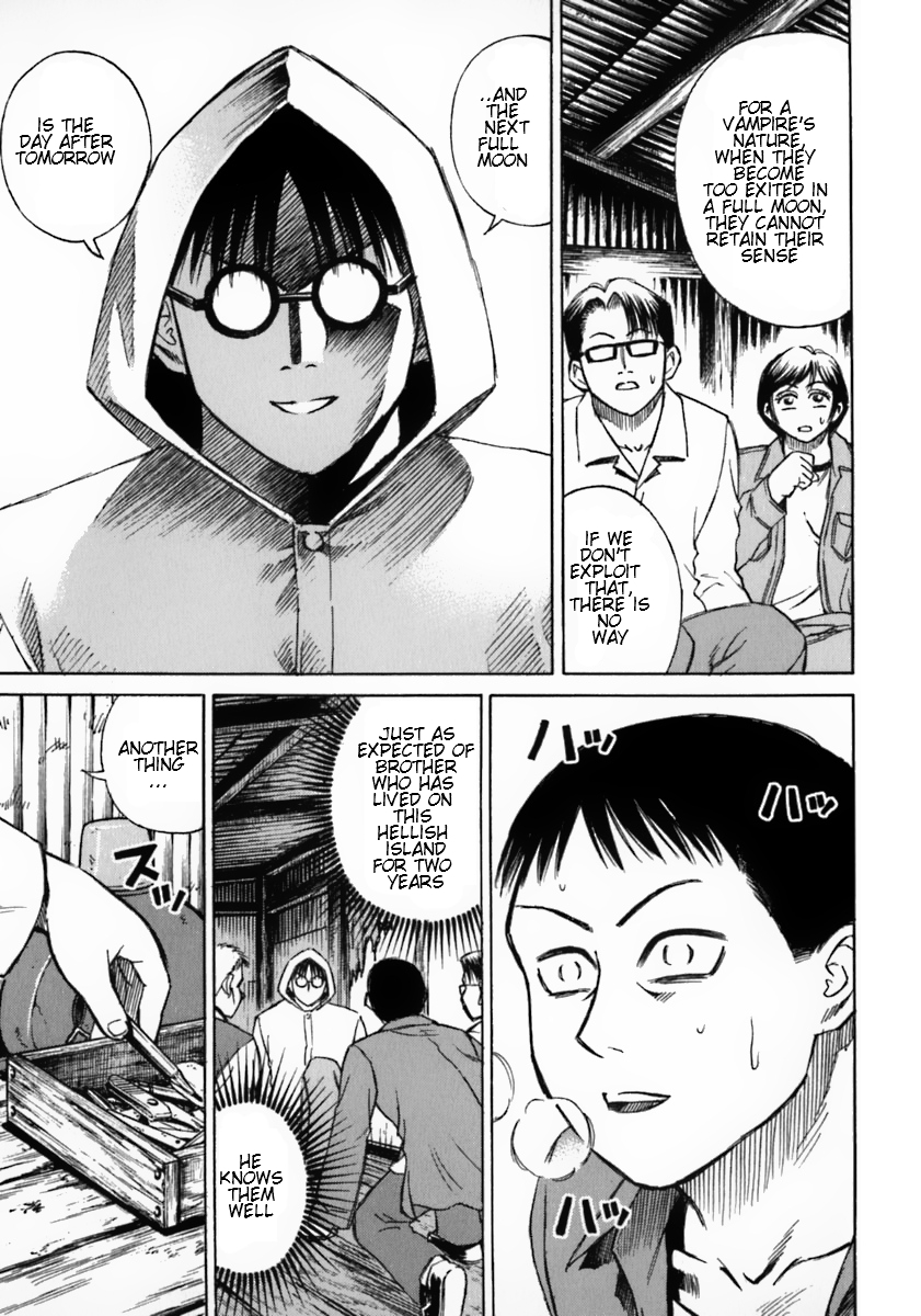 Higanjima Chapter 27 page 15 - Chapter 27: Five People