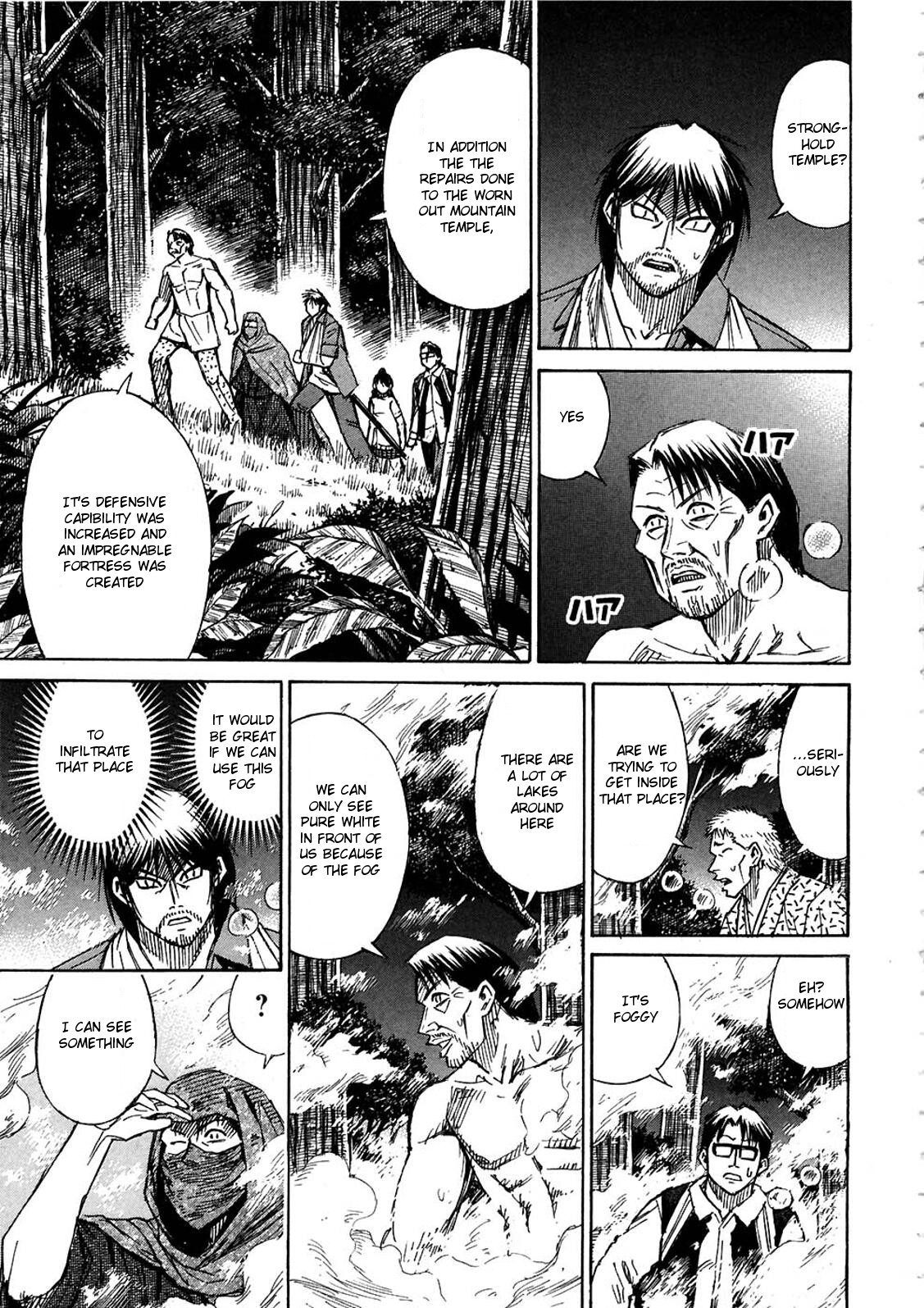Higanjima Chapter 276 page 11 - Chapter 276: Stronghold Temple