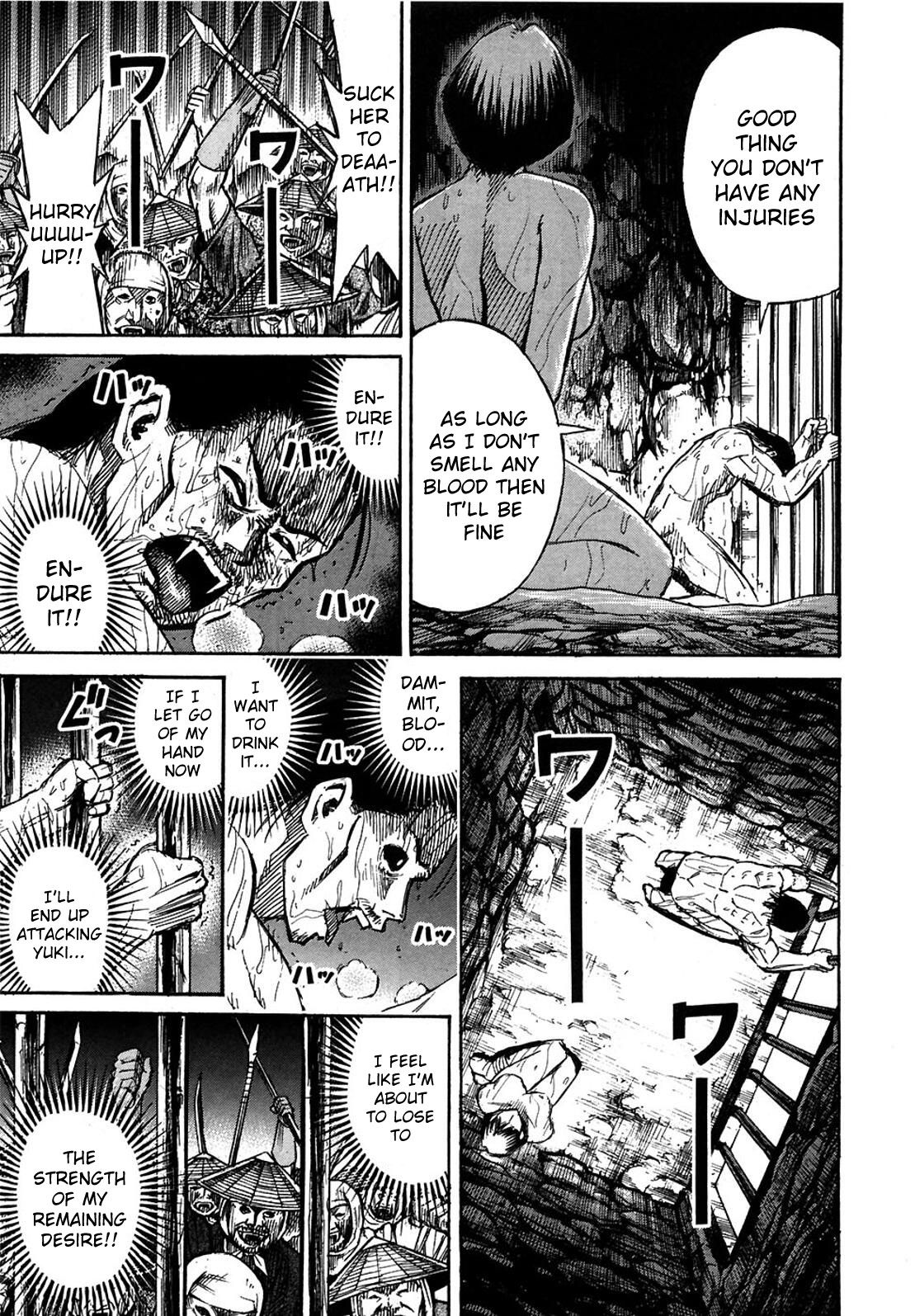 Higanjima Chapter 283 page 14 - Chapter 283: Yuki's Blood