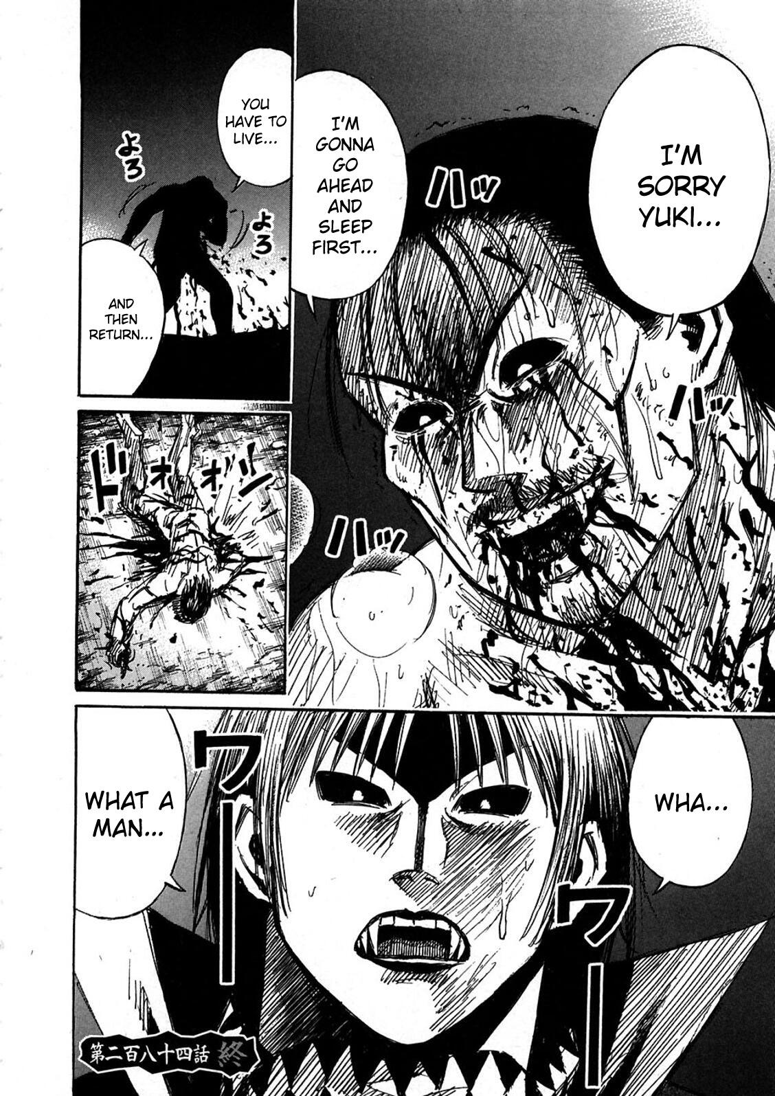 Higanjima Chapter 284 page 18 - Chapter 284: Heart