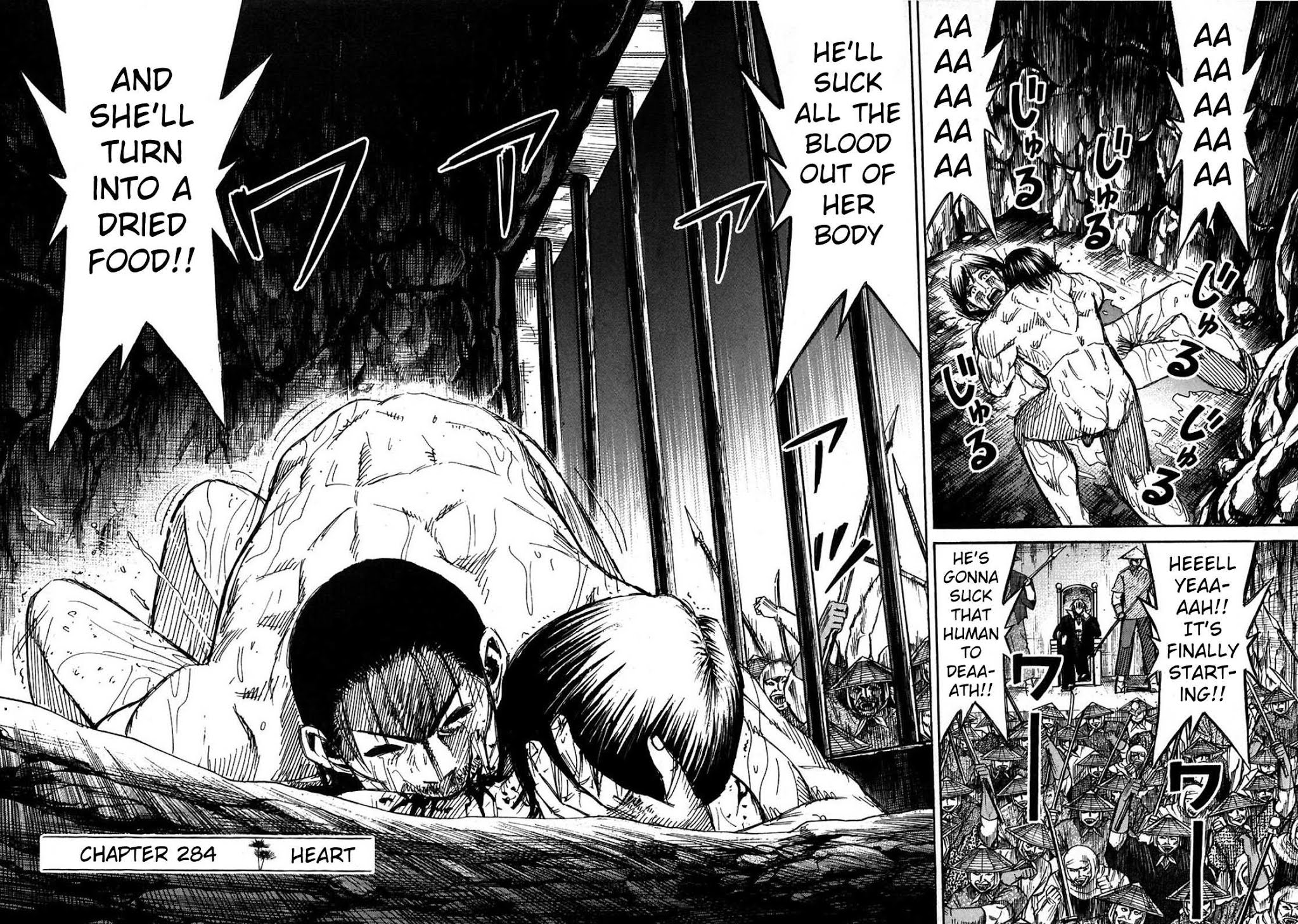 Higanjima Chapter 284 page 2 - Chapter 284: Heart