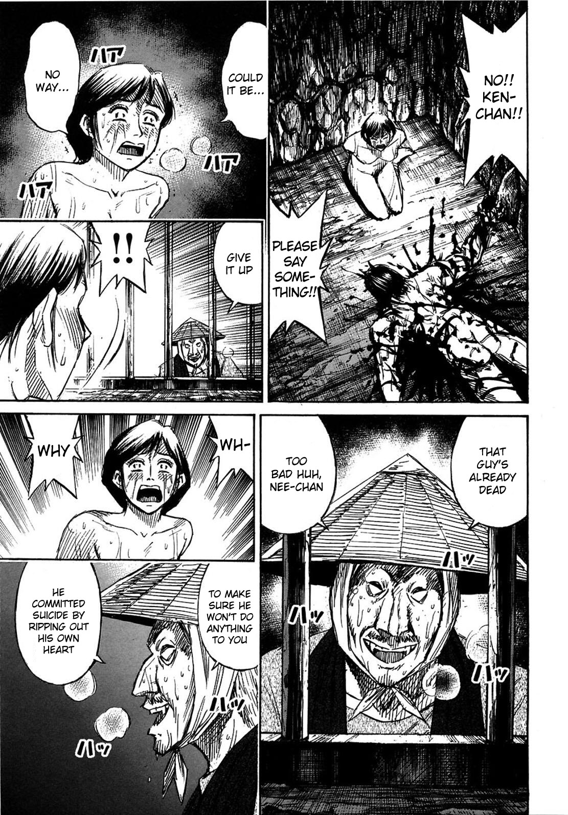 Higanjima Chapter 285 page 11 - Chapter 285: Rage