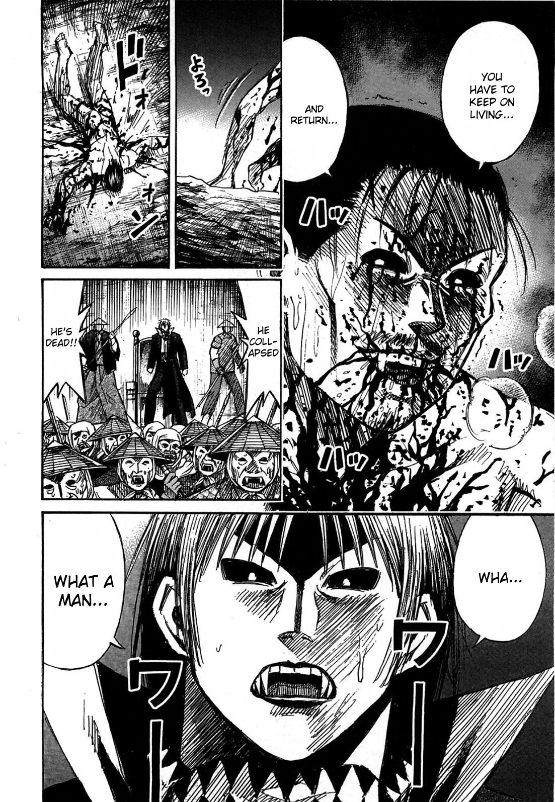 Higanjima Chapter 285 page 4 - Chapter 285: Rage