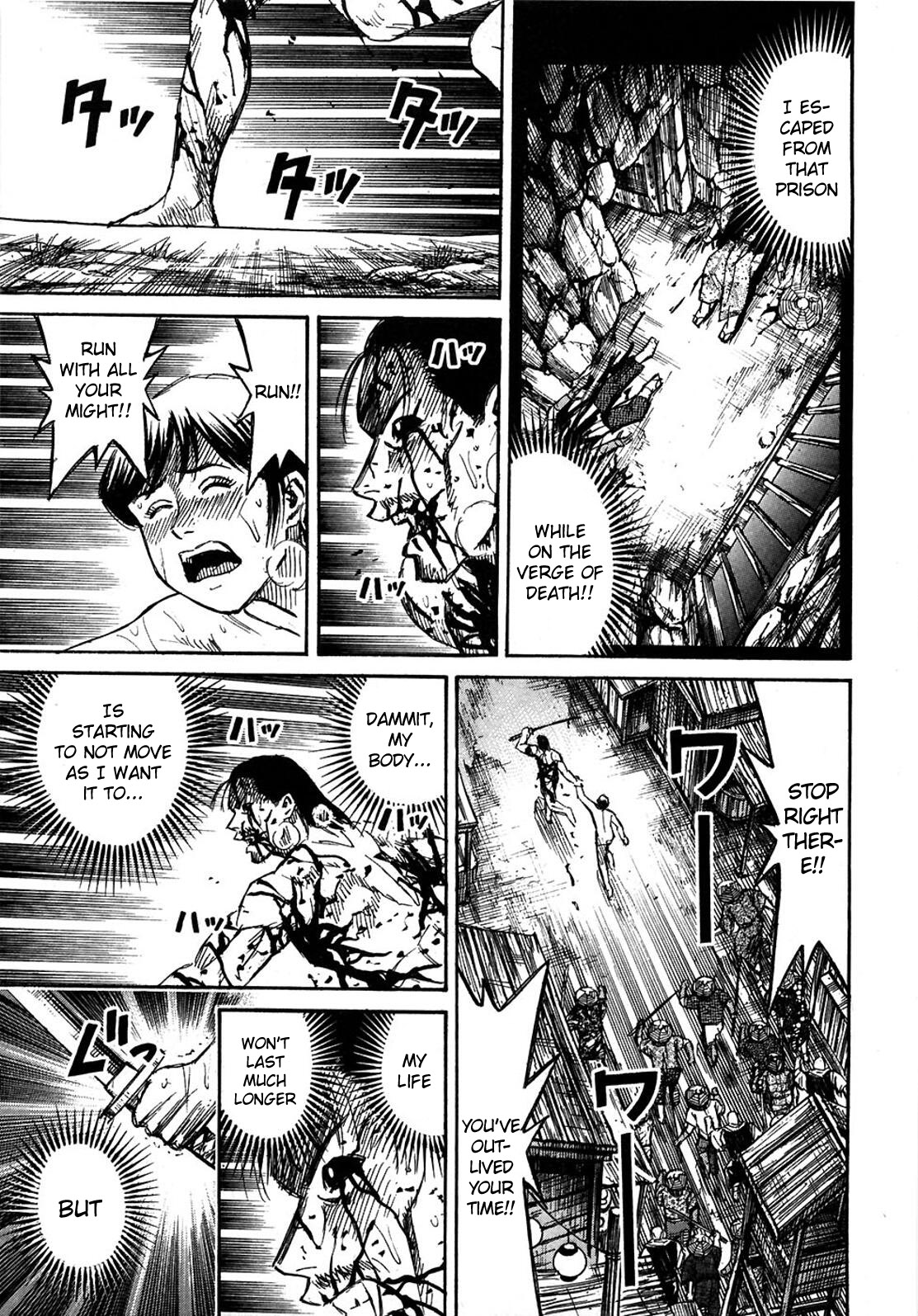 Higanjima Chapter 287 page 1 - Chapter 287: On Top Of The Wall