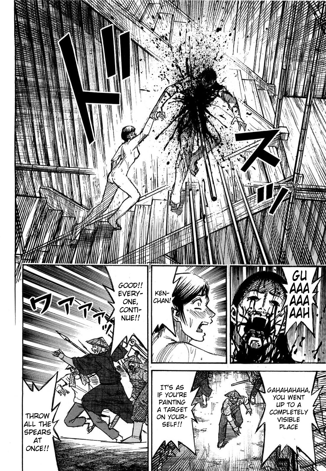 Higanjima Chapter 287 page 10 - Chapter 287: On Top Of The Wall
