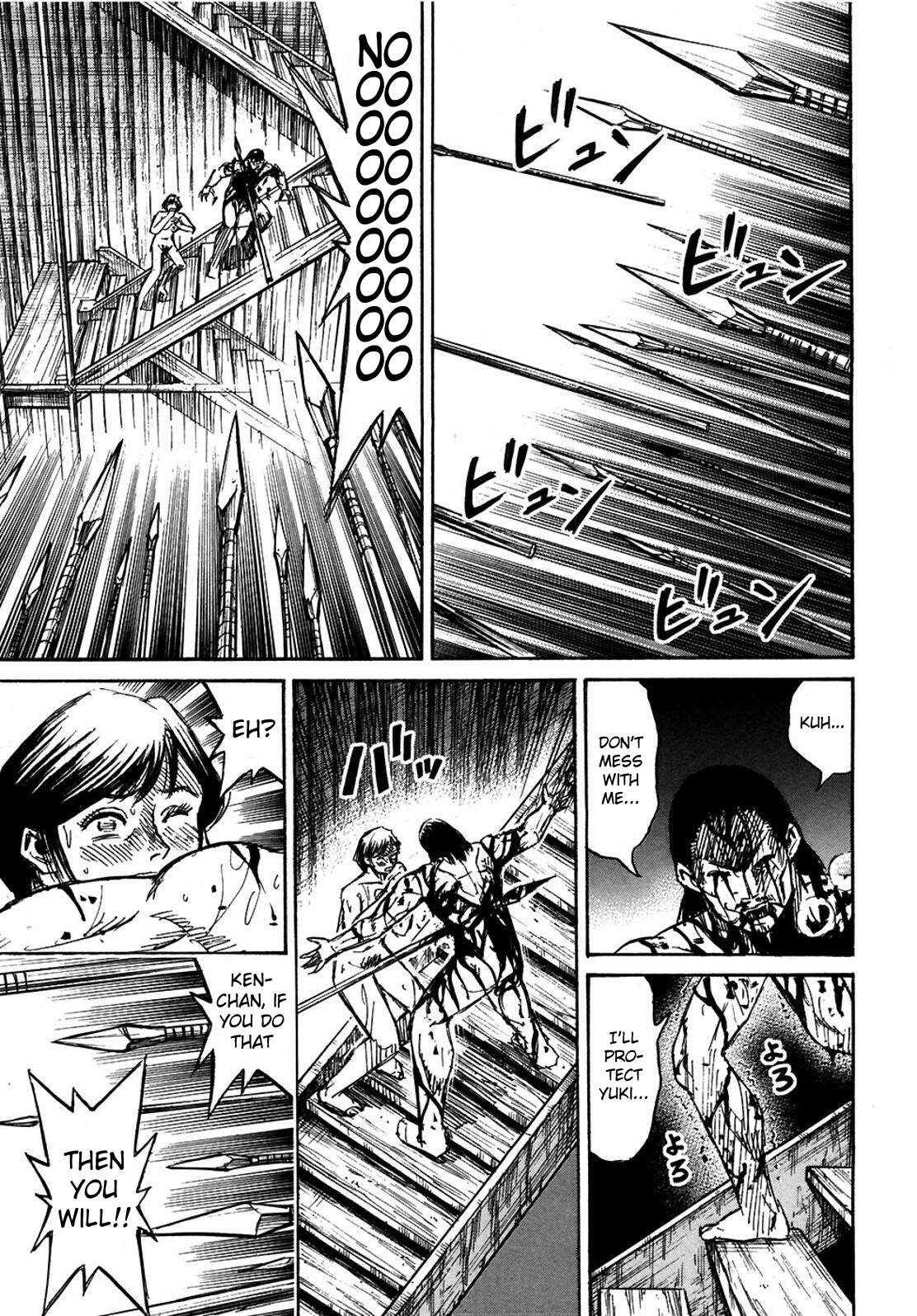 Higanjima Chapter 287 page 11 - Chapter 287: On Top Of The Wall