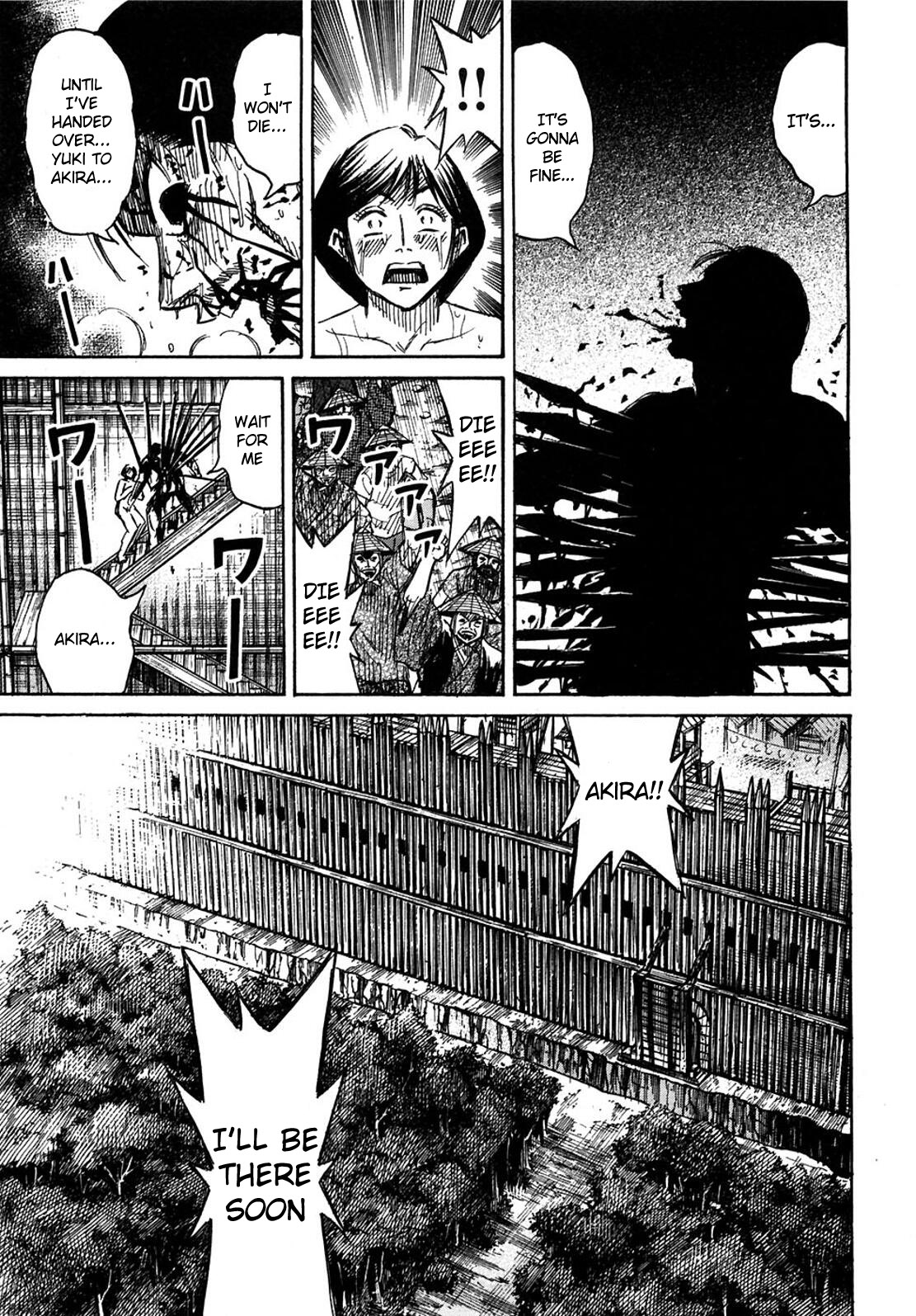 Higanjima Chapter 287 page 13 - Chapter 287: On Top Of The Wall