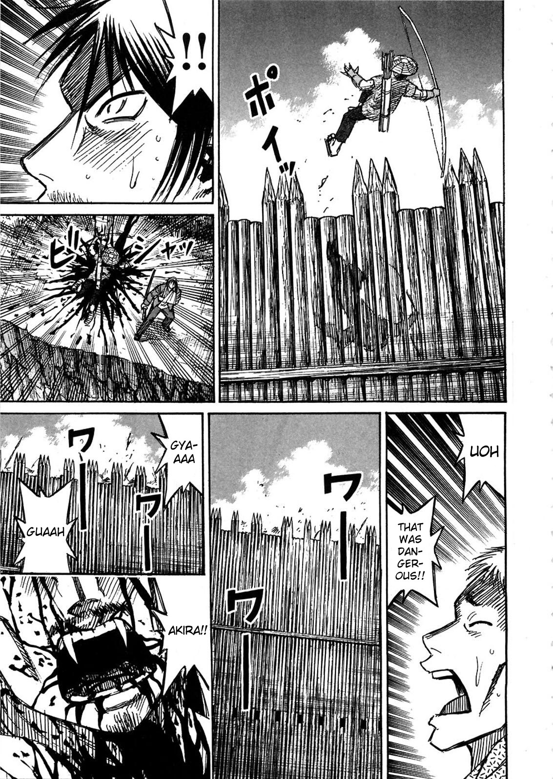 Higanjima Chapter 287 page 17 - Chapter 287: On Top Of The Wall