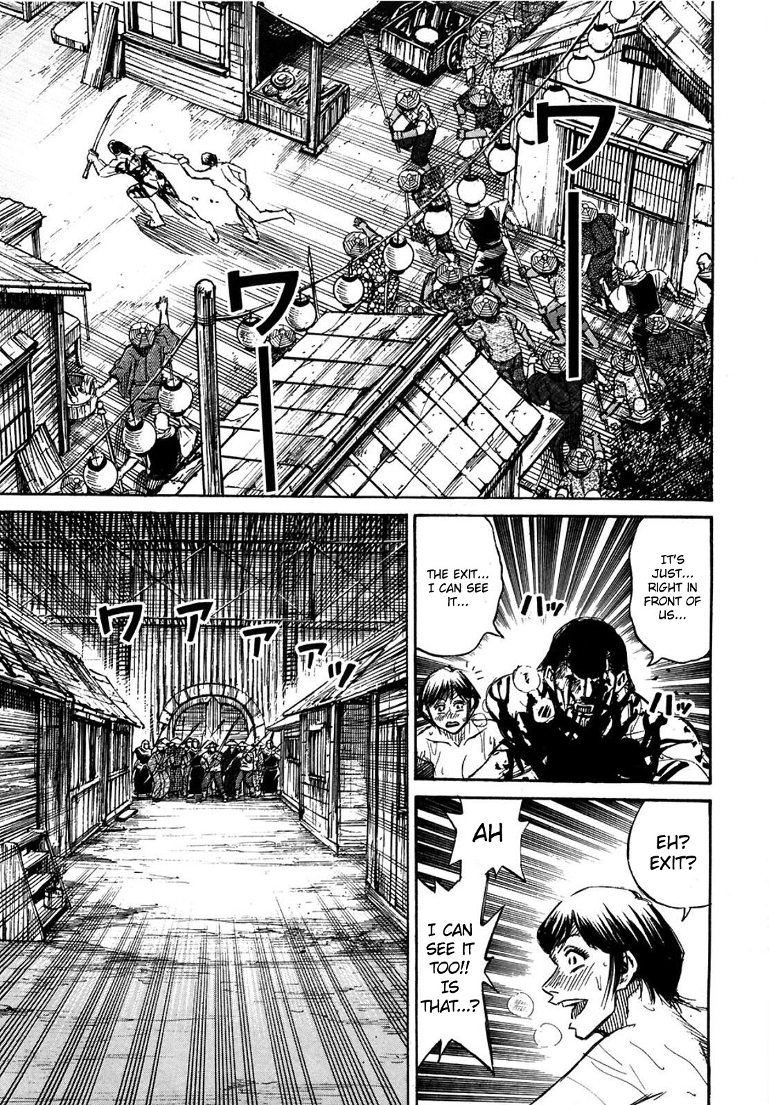 Higanjima Chapter 287 page 3 - Chapter 287: On Top Of The Wall