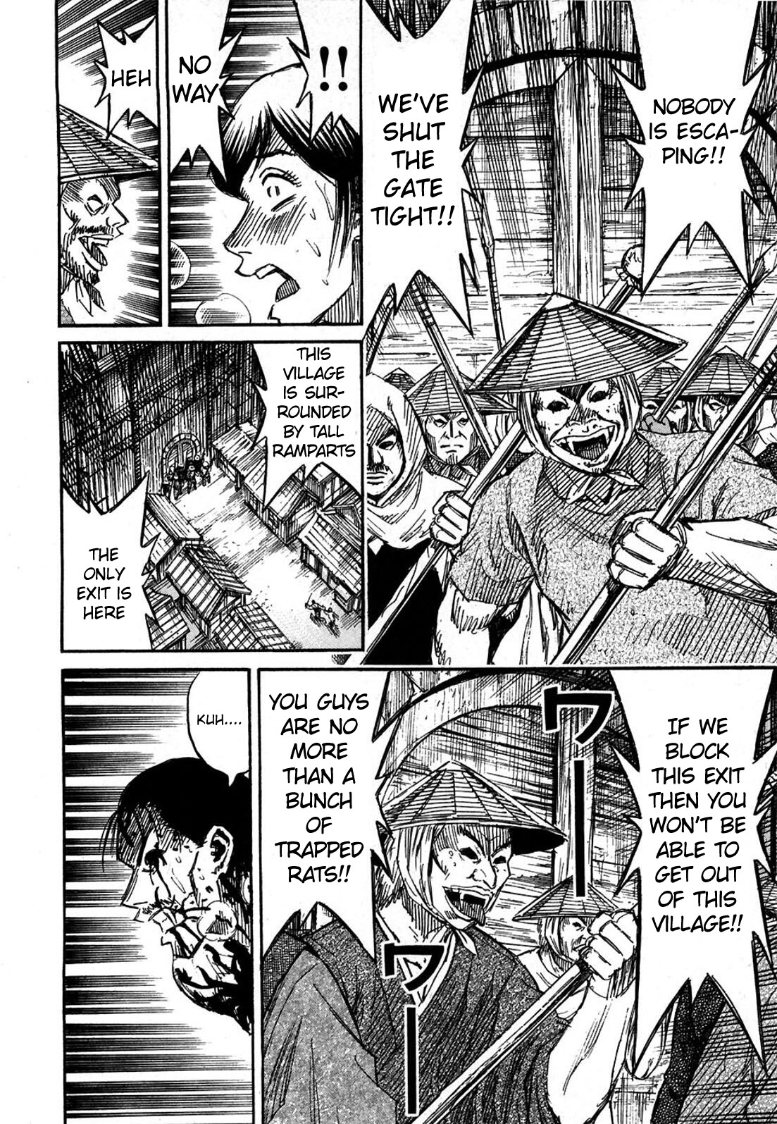 Higanjima Chapter 287 page 4 - Chapter 287: On Top Of The Wall