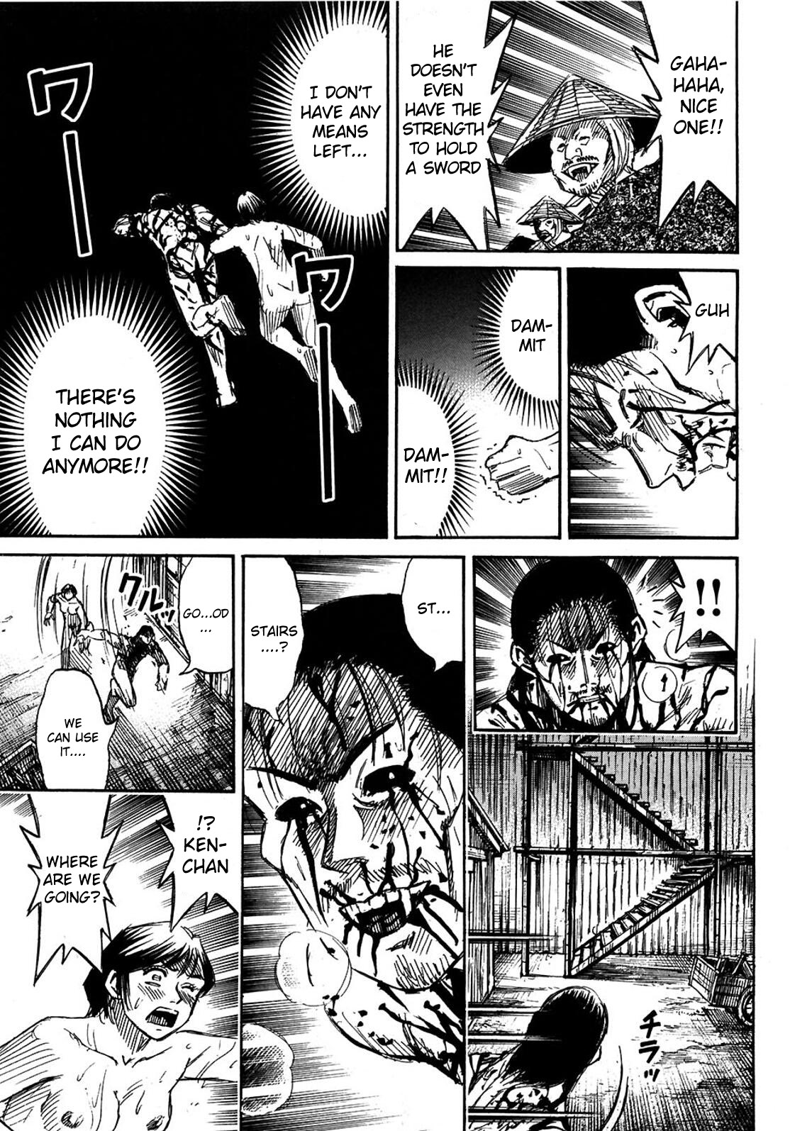 Higanjima Chapter 287 page 7 - Chapter 287: On Top Of The Wall