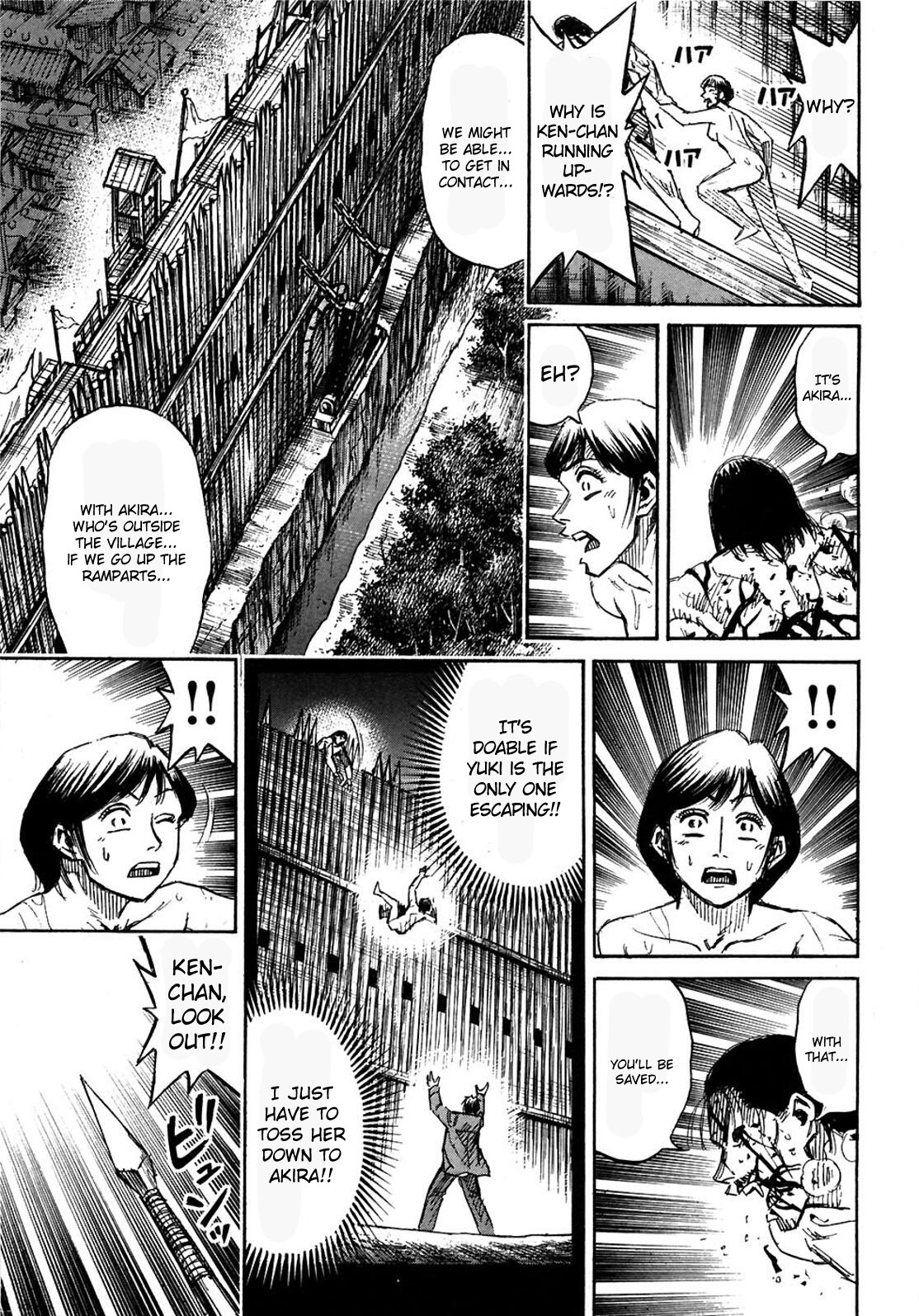 Higanjima Chapter 287 page 9 - Chapter 287: On Top Of The Wall