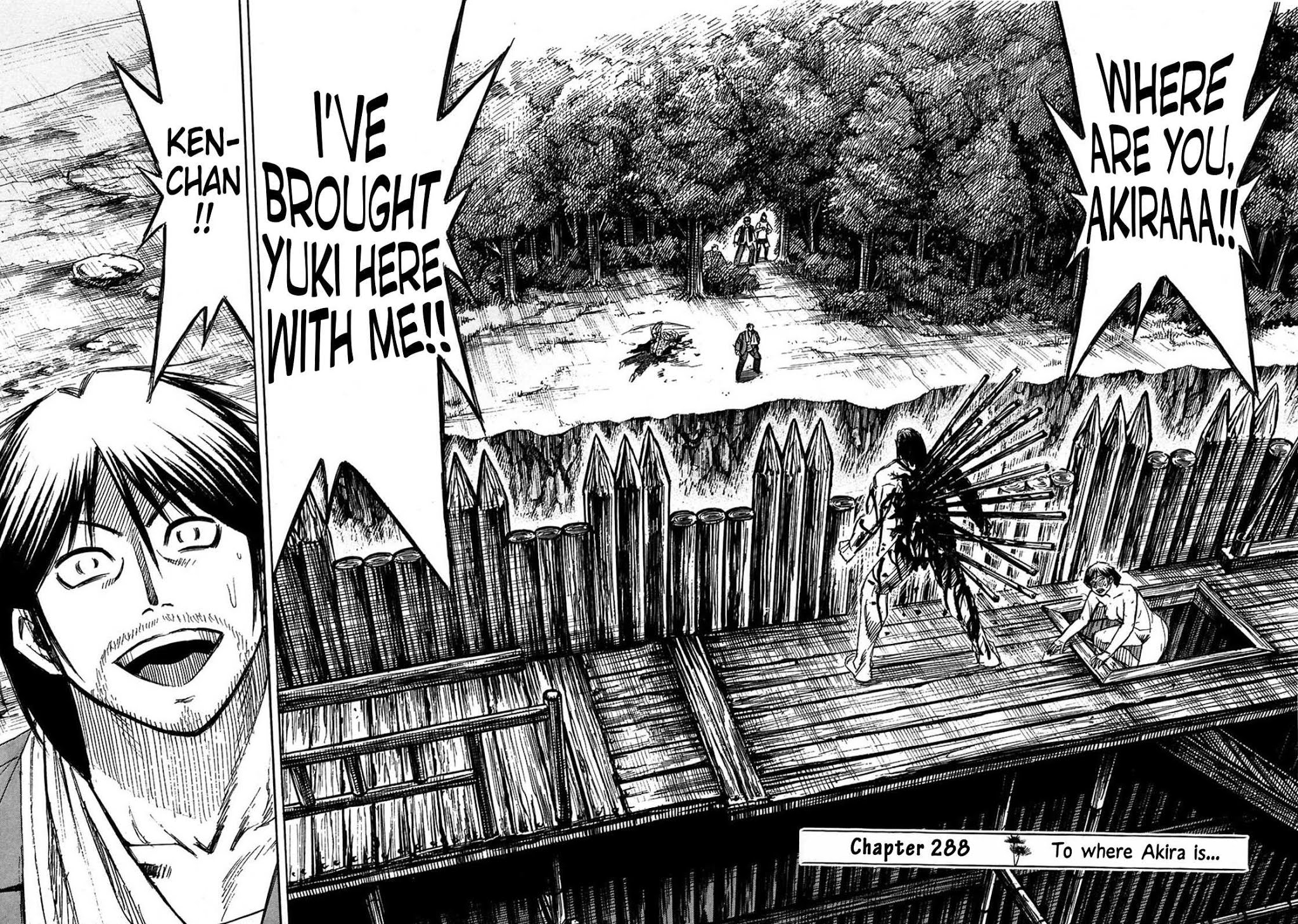 Higanjima Chapter 288 page 2 - Chapter 288: To Where Akira Is...
