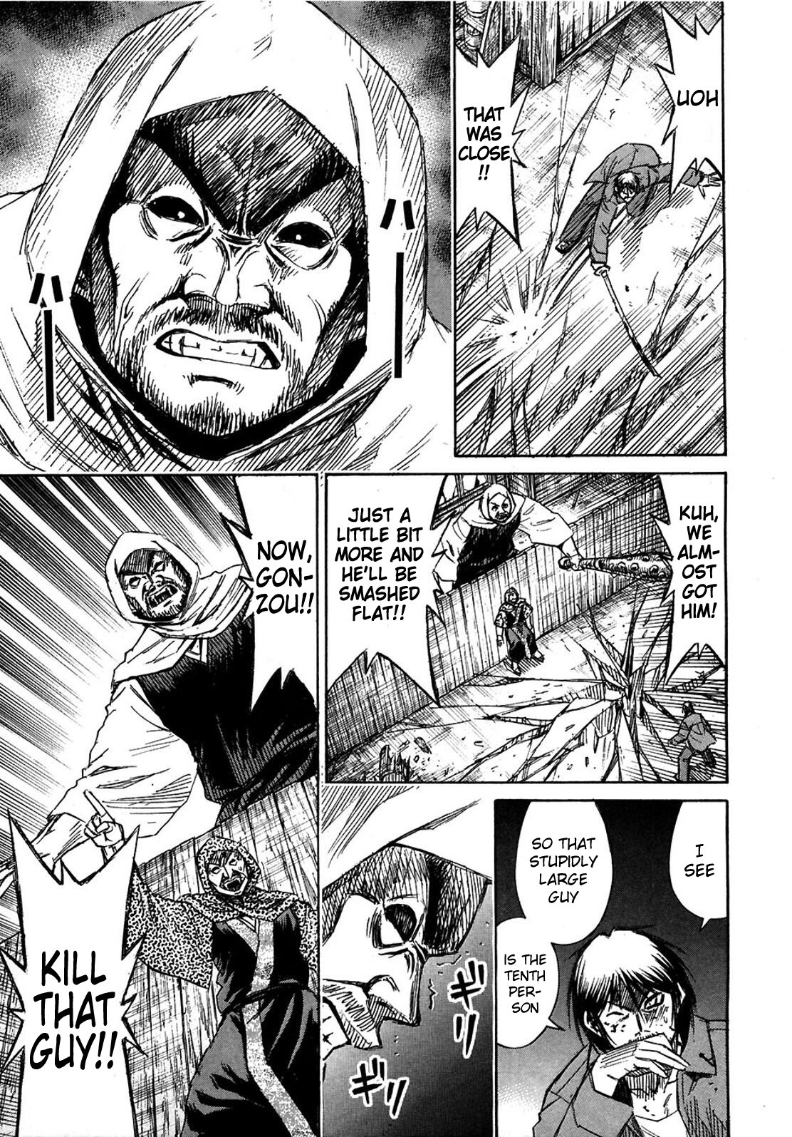 Higanjima Chapter 291 page 13 - Chapter 291: Gonzou