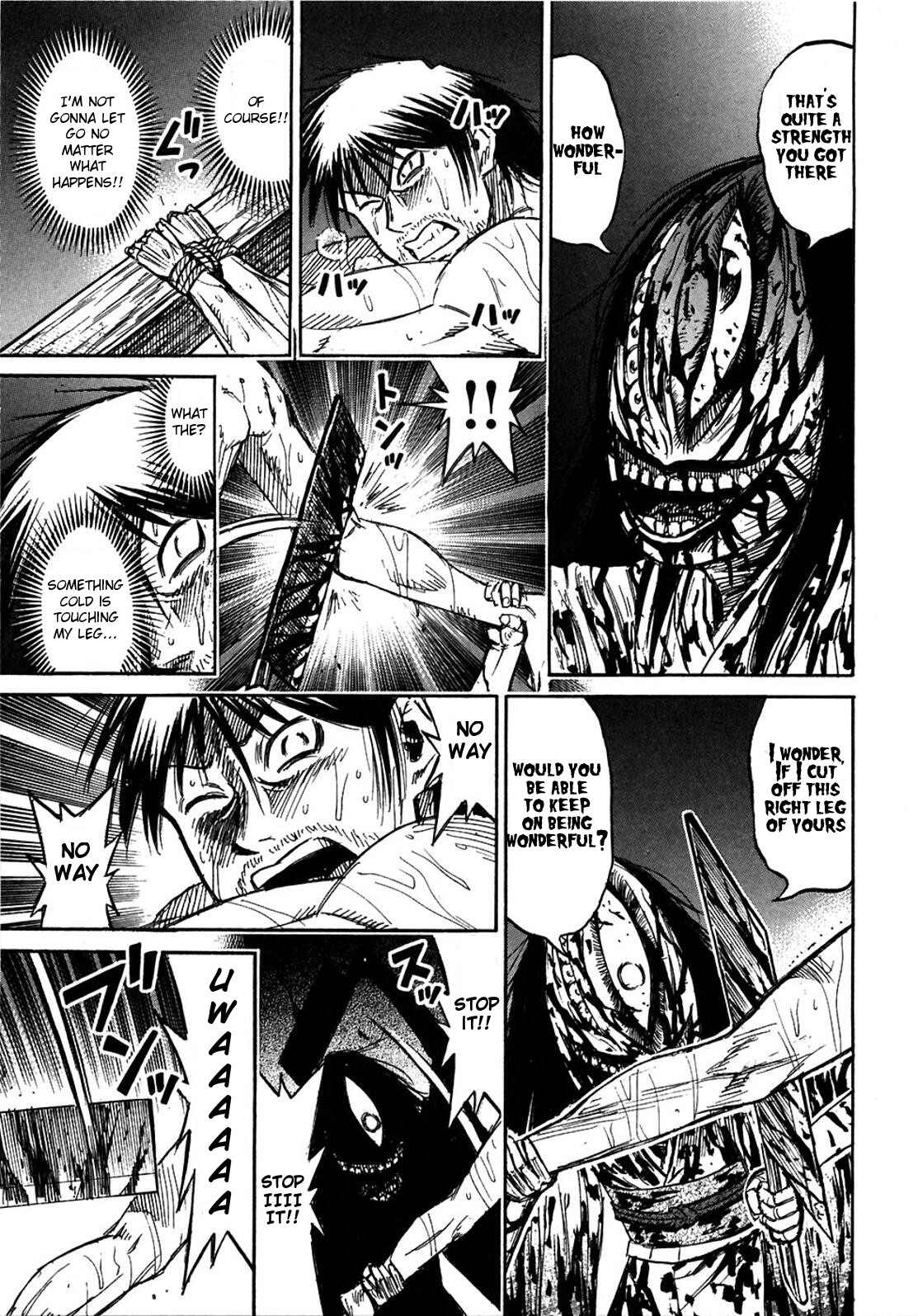 Higanjima Chapter 299 page 12 - Chapter 299: On Top of The Beams