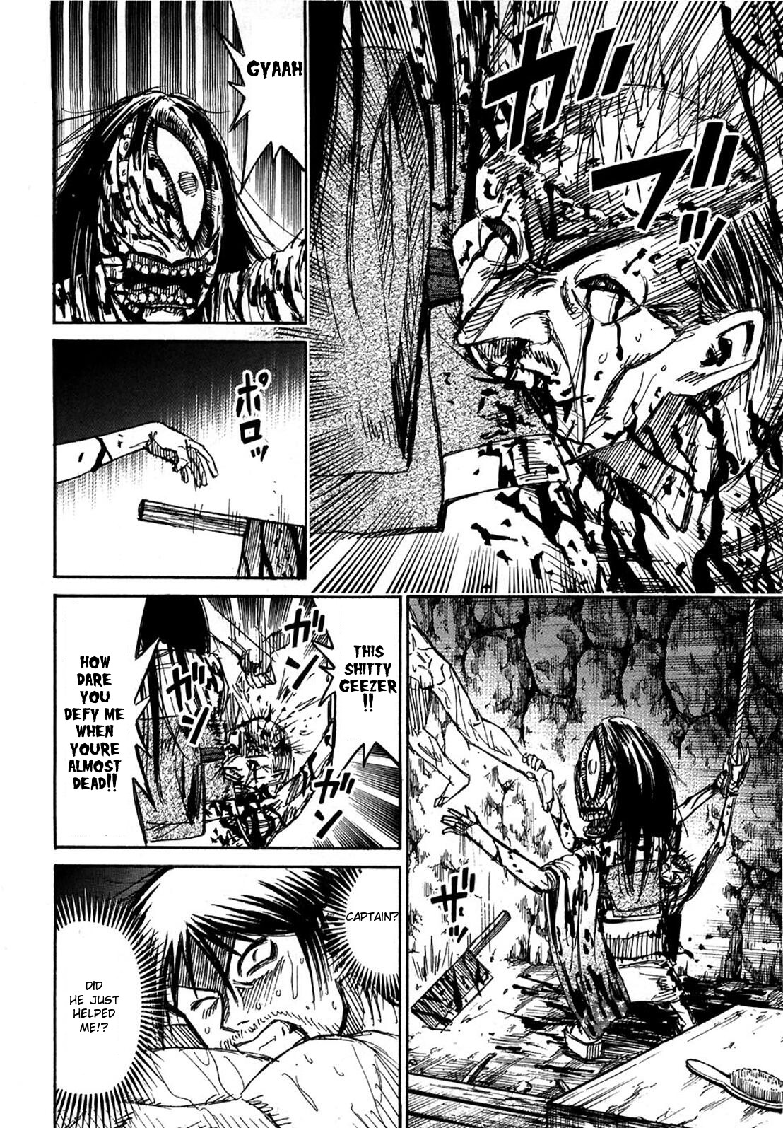Higanjima Chapter 299 page 13 - Chapter 299: On Top of The Beams