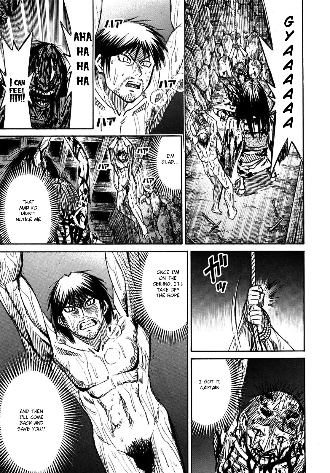 Higanjima Chapter 299 page 7 - Chapter 299: On Top of The Beams