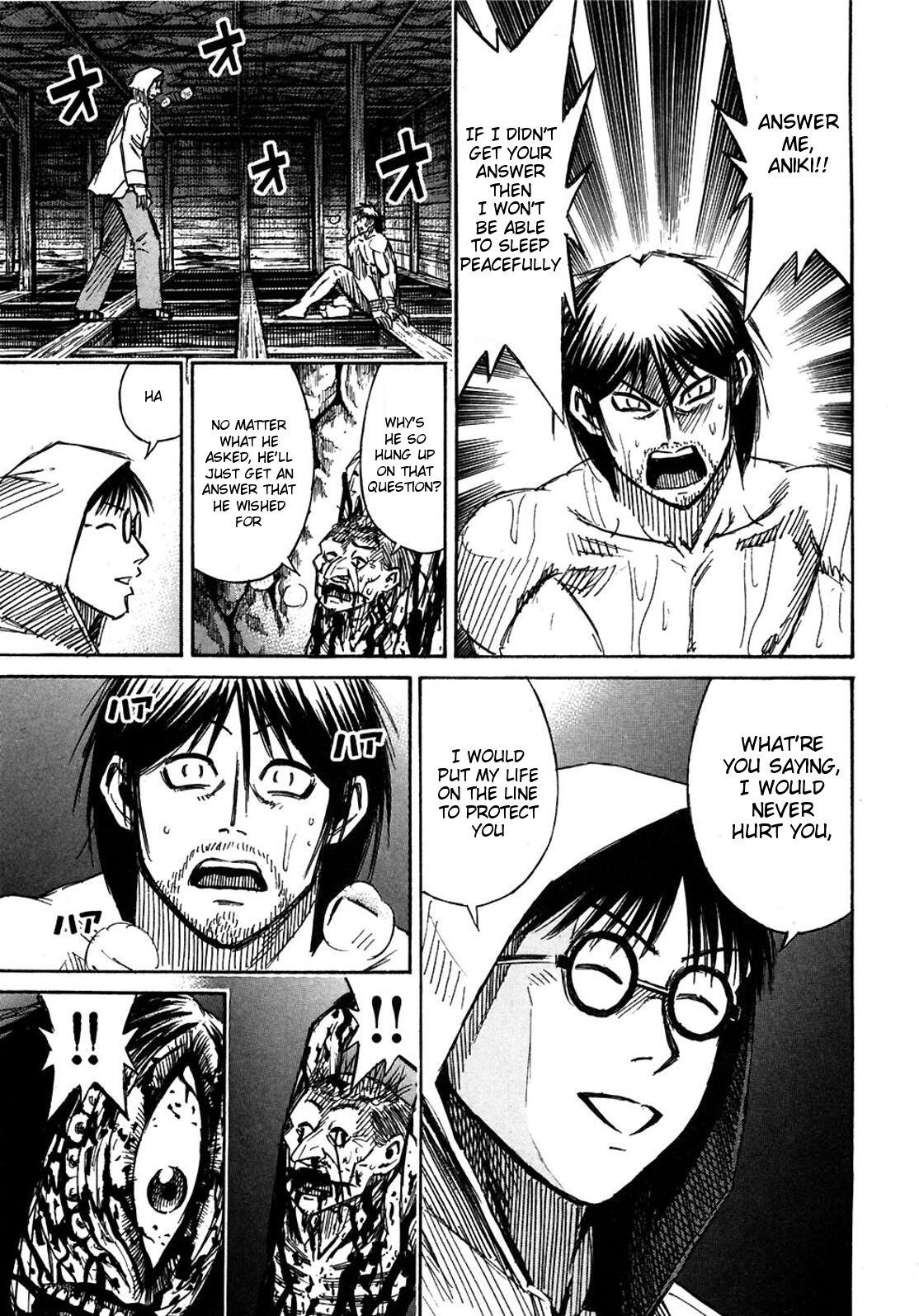 Higanjima Chapter 301 page 16 - Chapter 301: Question