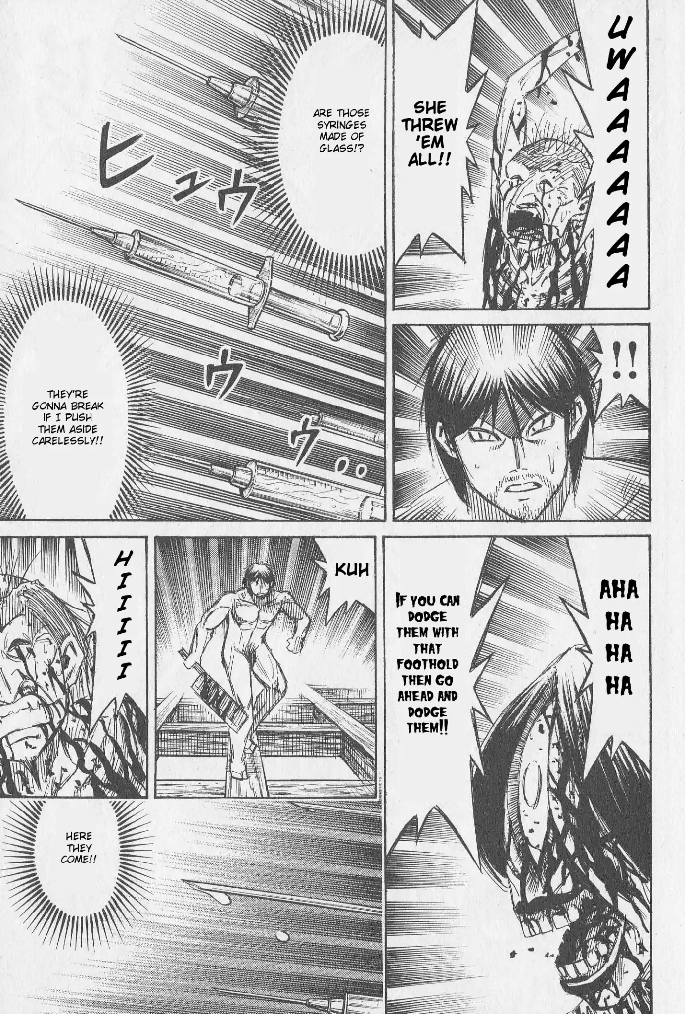 Higanjima Chapter 303 page 10 - Chapter 303: Offense And Defense On Top Of The Beams