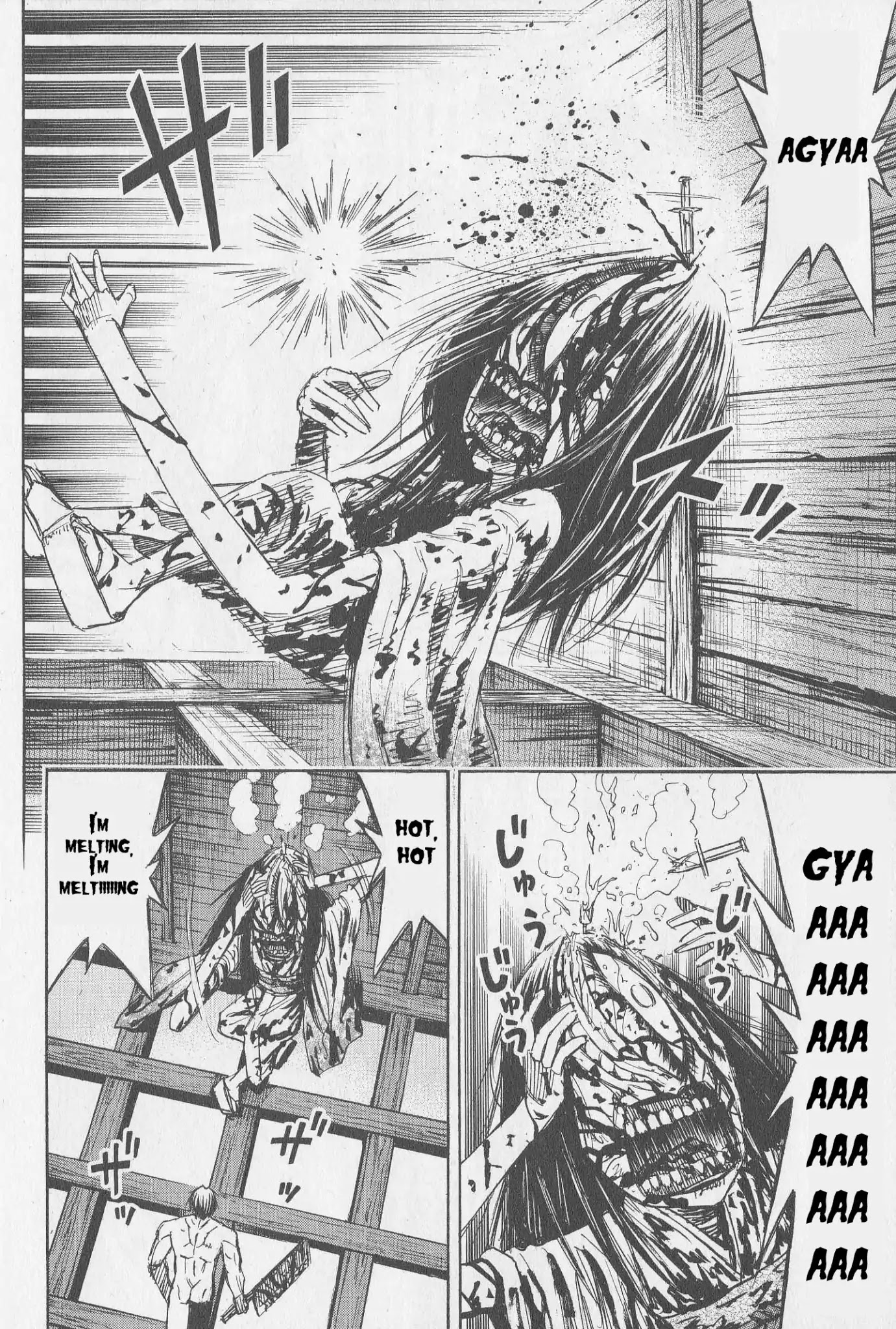 Higanjima Chapter 303 page 13 - Chapter 303: Offense And Defense On Top Of The Beams