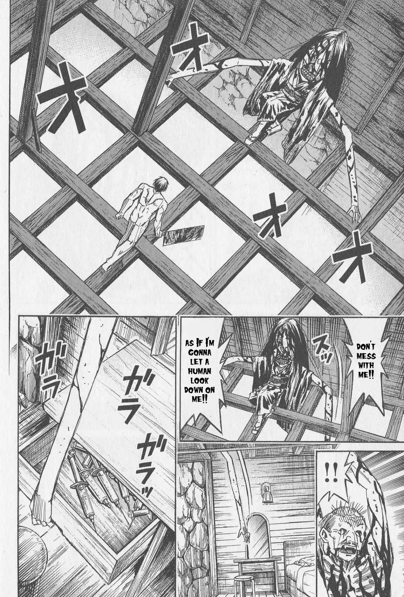 Higanjima Chapter 303 page 7 - Chapter 303: Offense And Defense On Top Of The Beams