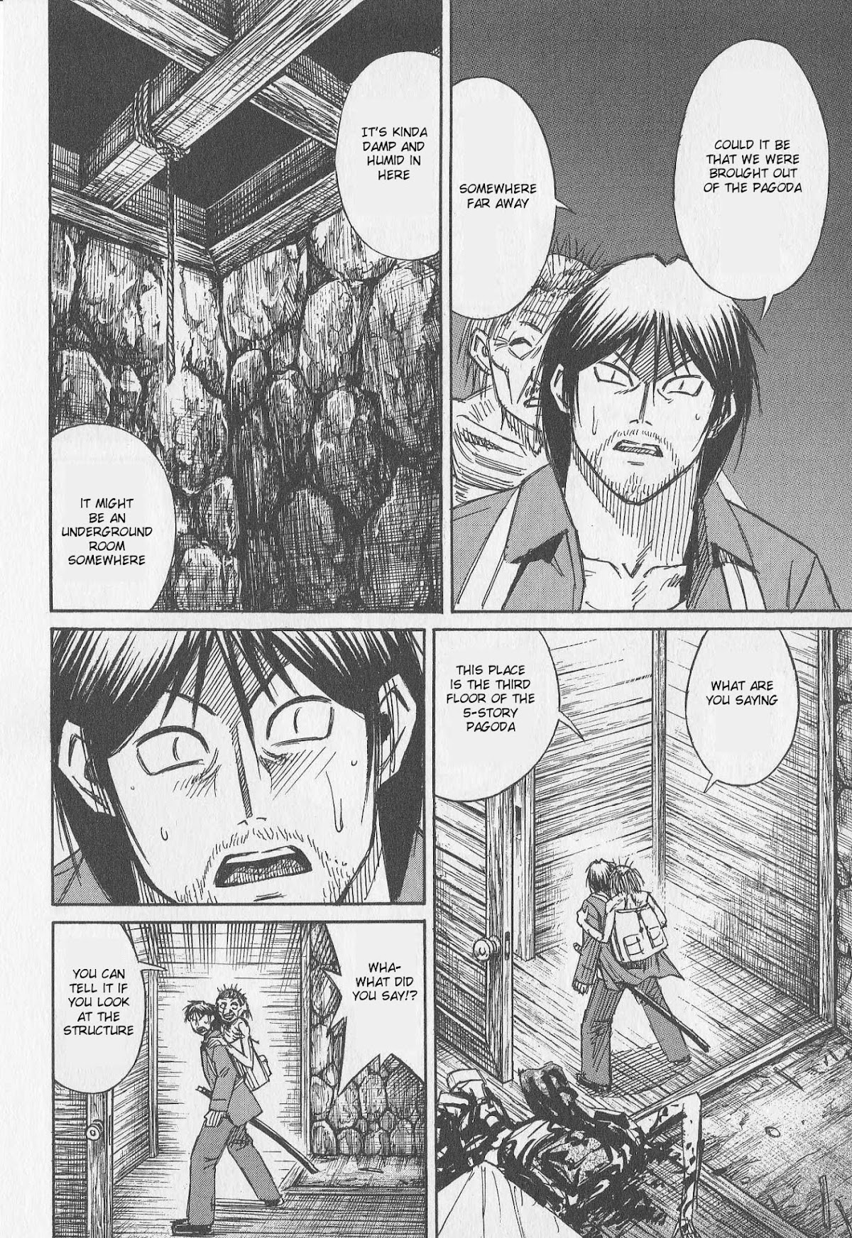 Higanjima Chapter 305 page 12 - Chapter 305: Third Floor