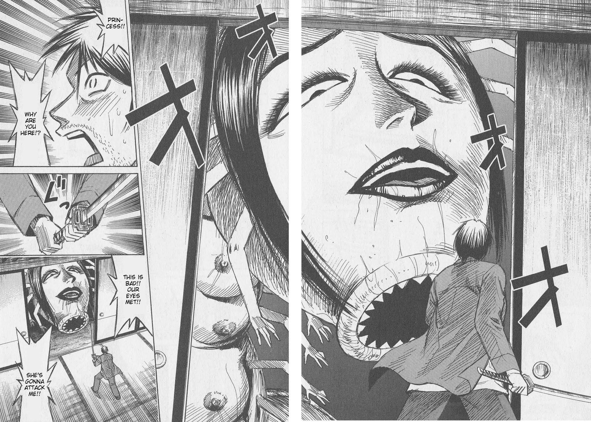 Higanjima Chapter 312 page 12 - Chapter 312: Stuffed